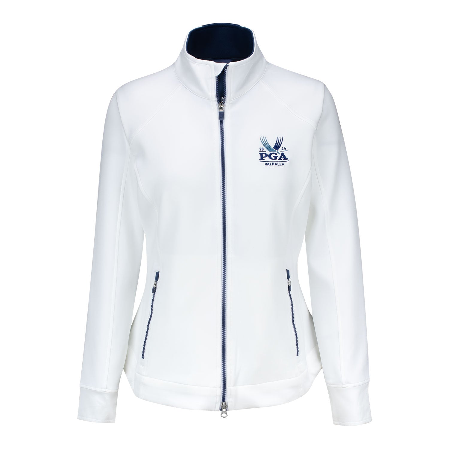 Zero Restriction Ladies Mikaela Full Zip Jacket in White