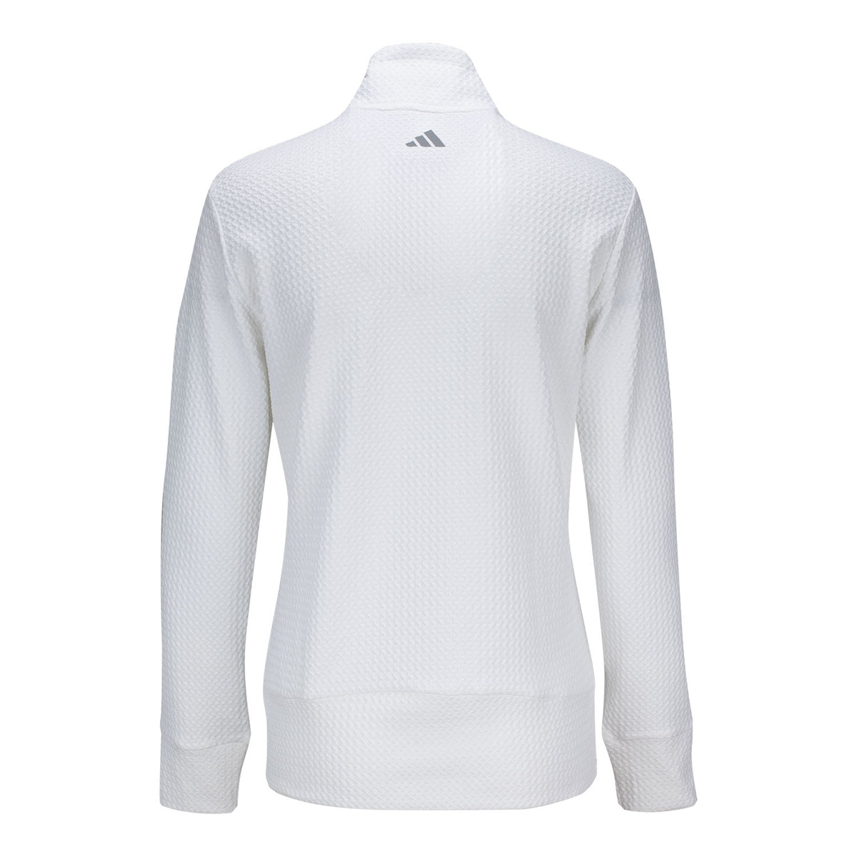 Adidas 2025 PGA Championship Women&#39;s Textured Jacket in White - Back View