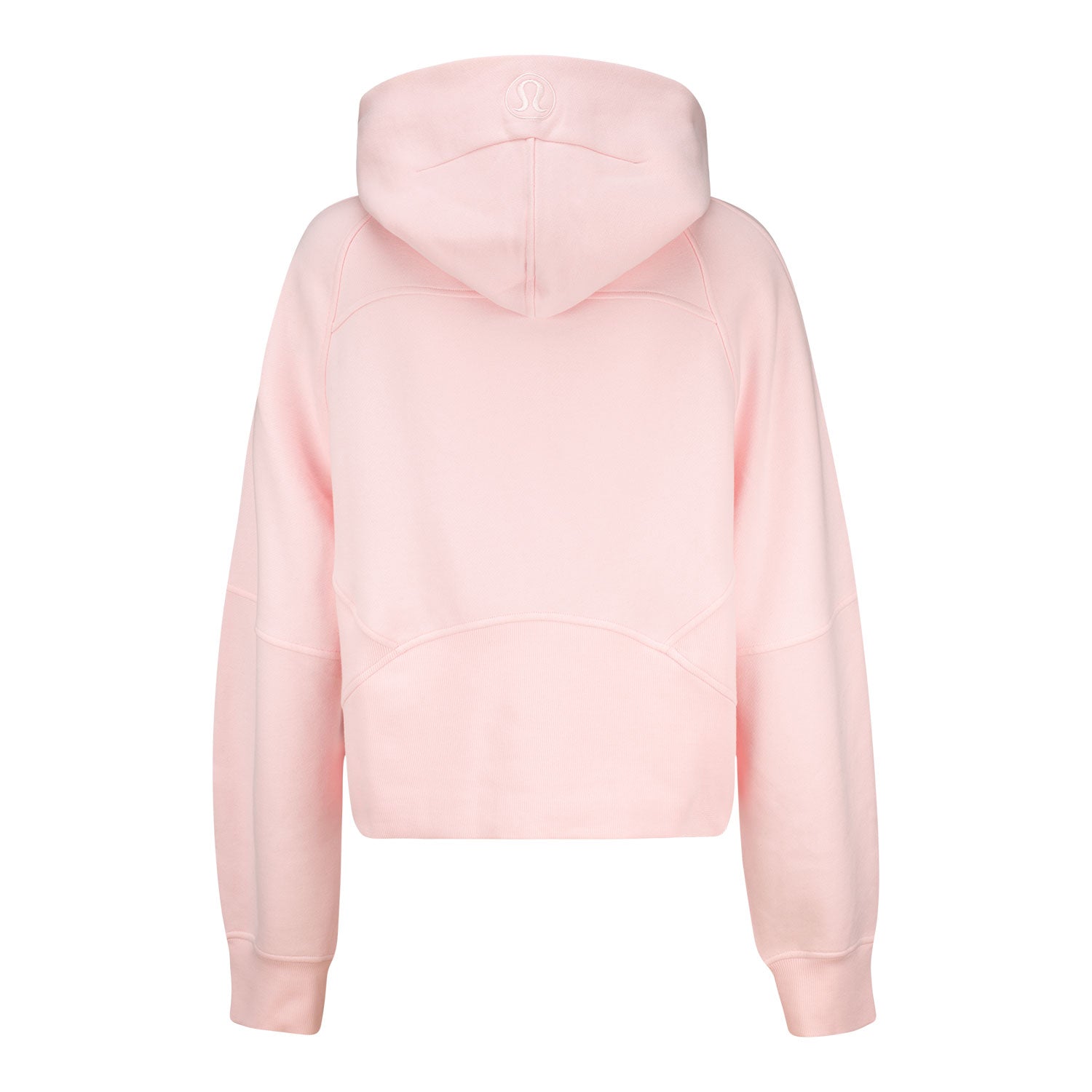 lululemon 2025 PGA Championship Scuba Oversized Half Zip Hoodie in Strawberry Milkshake - Front View