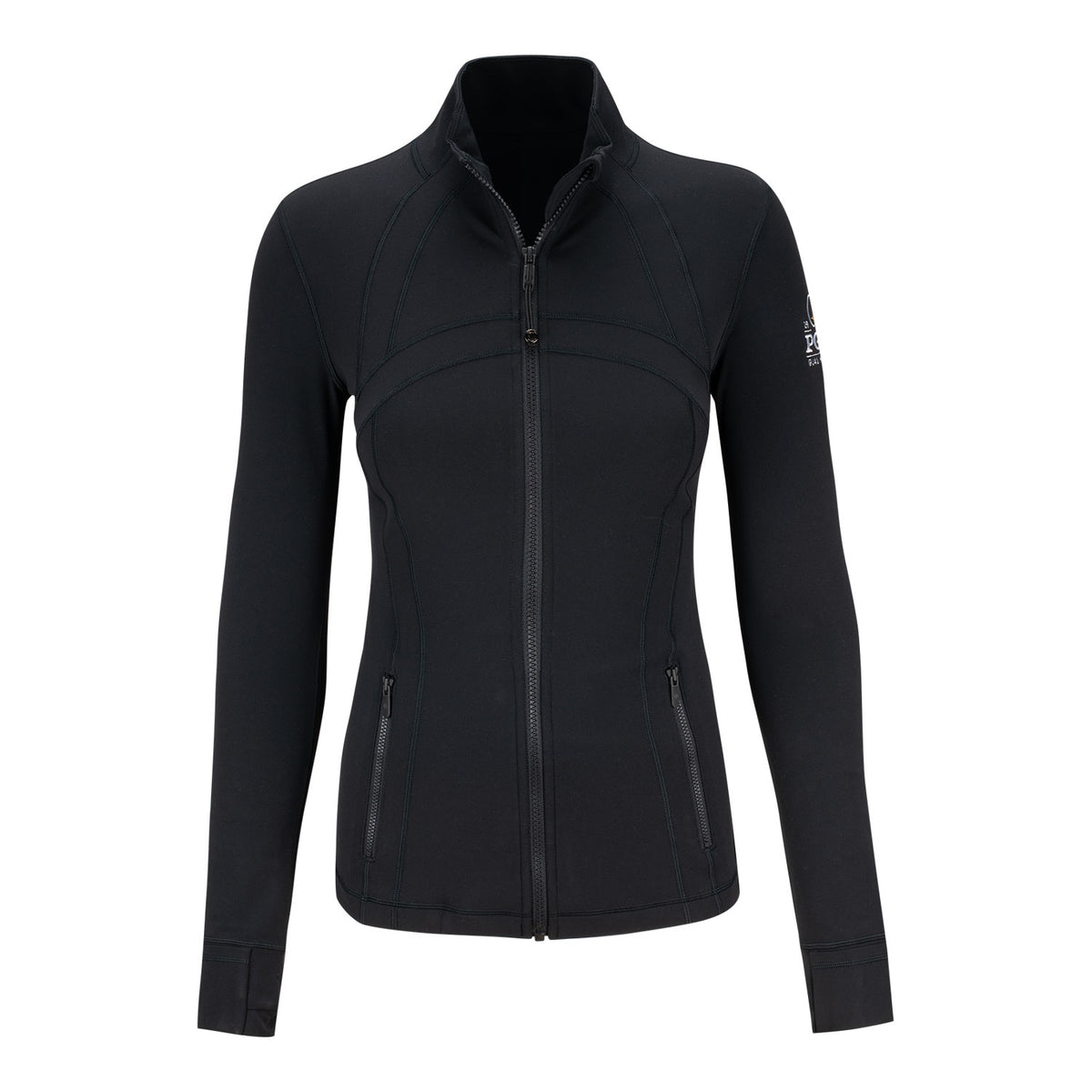 lululemon 2025 PGA Championship Women&#39;s Nulu Define Jacket in Black - Front View