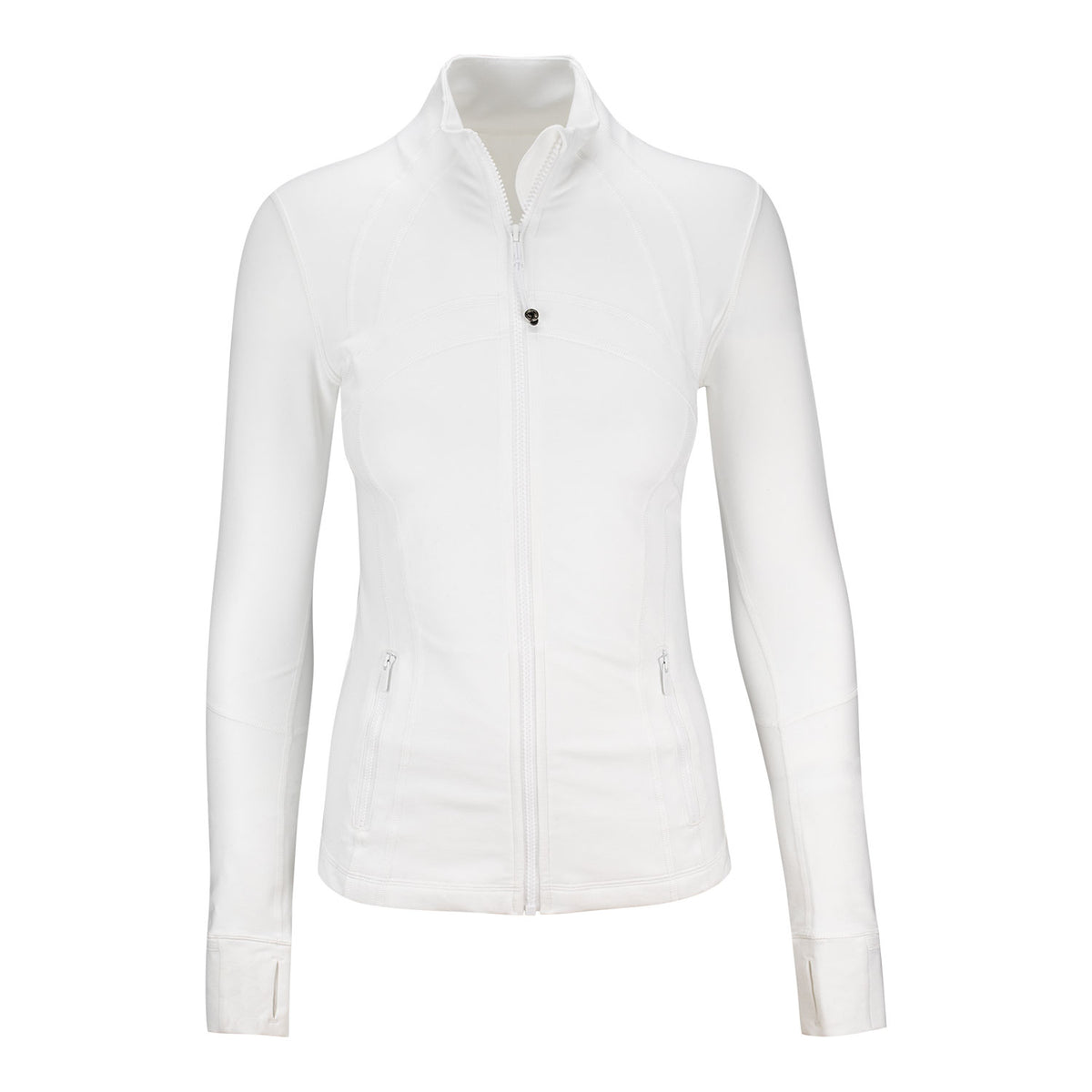 lululemon 2025 PGA Championship Women&#39;s Nulu Define Jacket in White - Front View