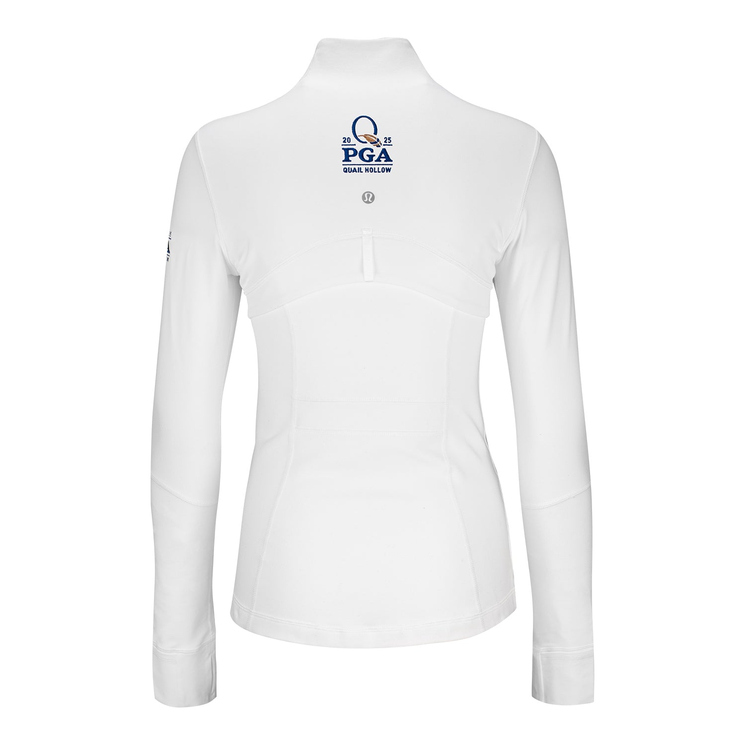 lululemon 2025 PGA Championship Women's Nulu Define Jacket in White - Front View