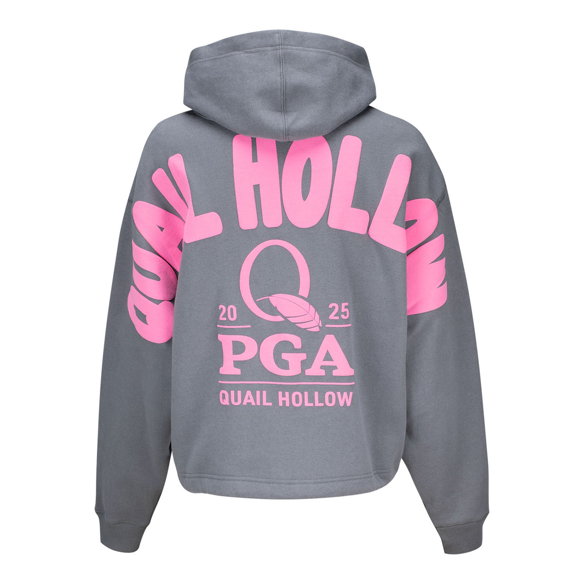 &#39;47 Brand 2025 PGA Championship Women&#39;s Bright Side Venice Hoodie in Shadow Grey - Back View