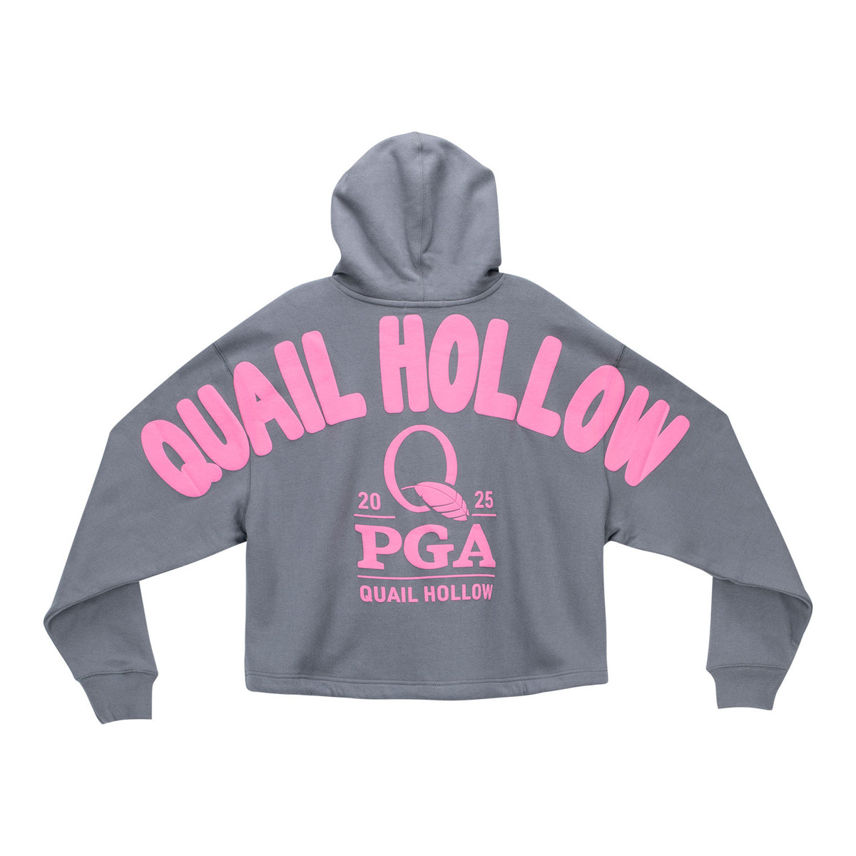 &#39;47 Brand 2025 PGA Championship Women&#39;s Bright Side Venice Hoodie in Shadow Grey - Full Back View