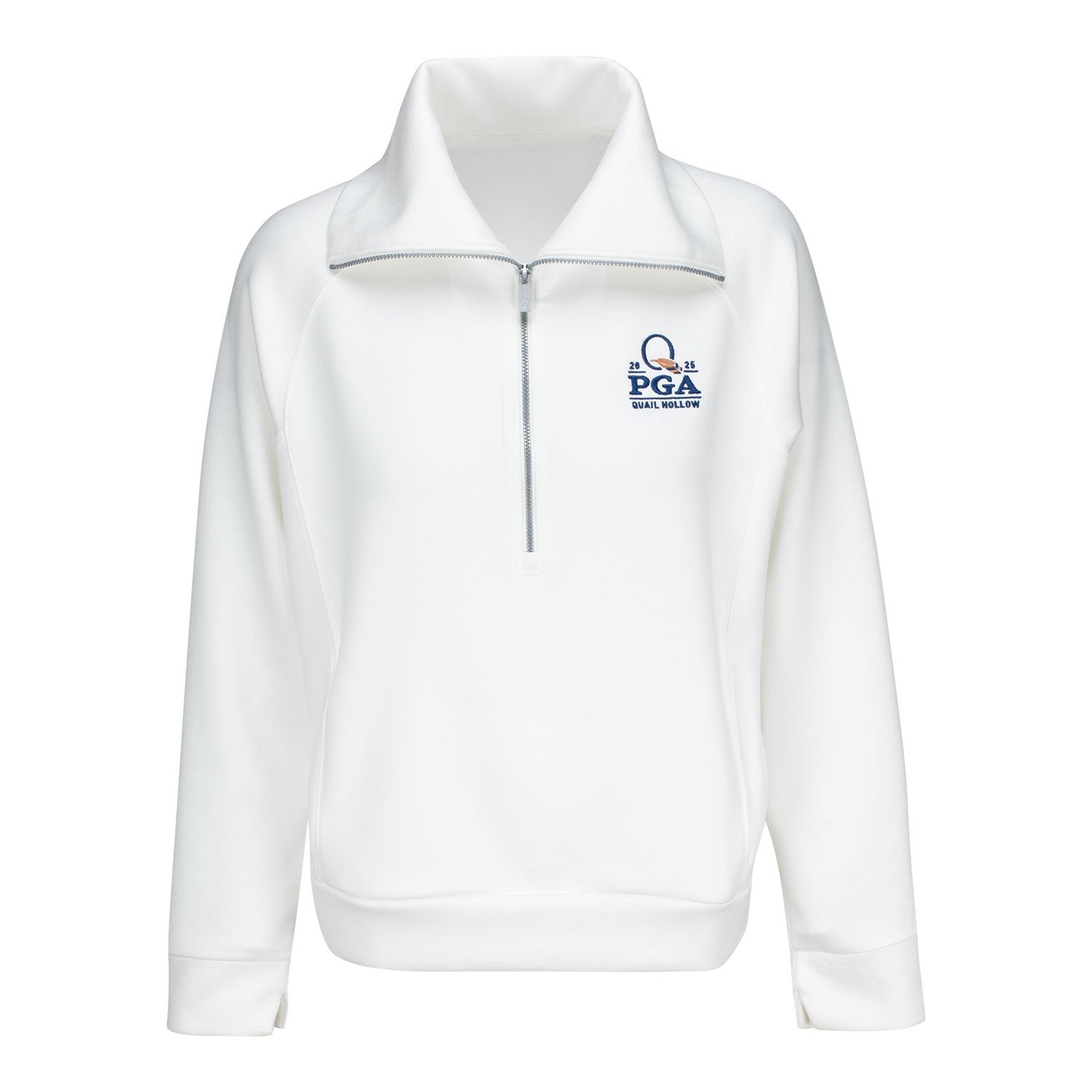 Ahead 2025 PGA Championship Ladies Blake Quarter Zip in Ivory