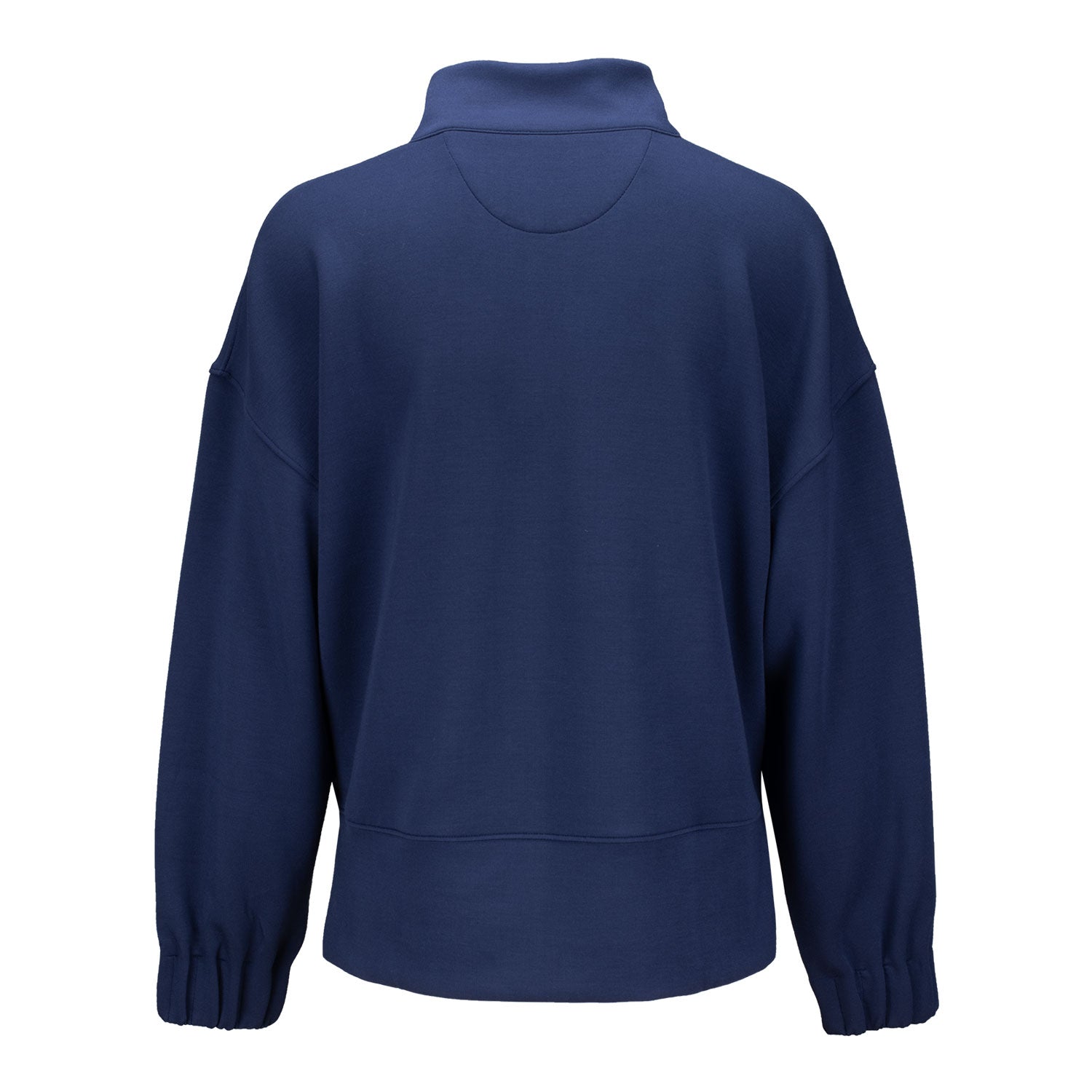 Peter Millar 2026 PGA Championship Women's Flora Knit Half Zip Pullover in Navy - Front View