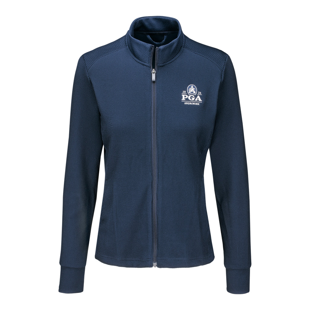 user_a798ea12 ！adidas ネイビー ジャケット Sサイズ Adidas 2026 PGA Championship Women's Performance Texture Full Zip