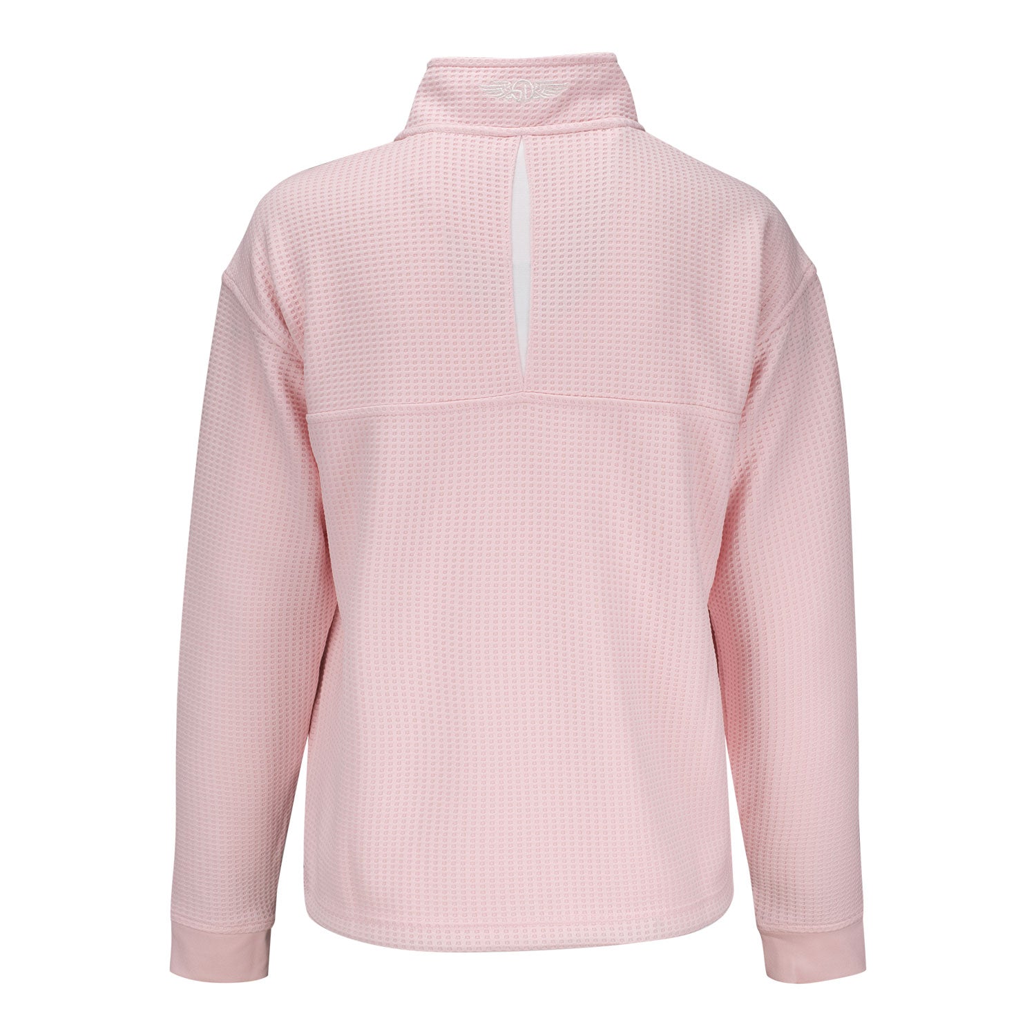 Straight Down 2026 PGA Championship Women's Opal Quarter Zip in Soft Pink - Front View