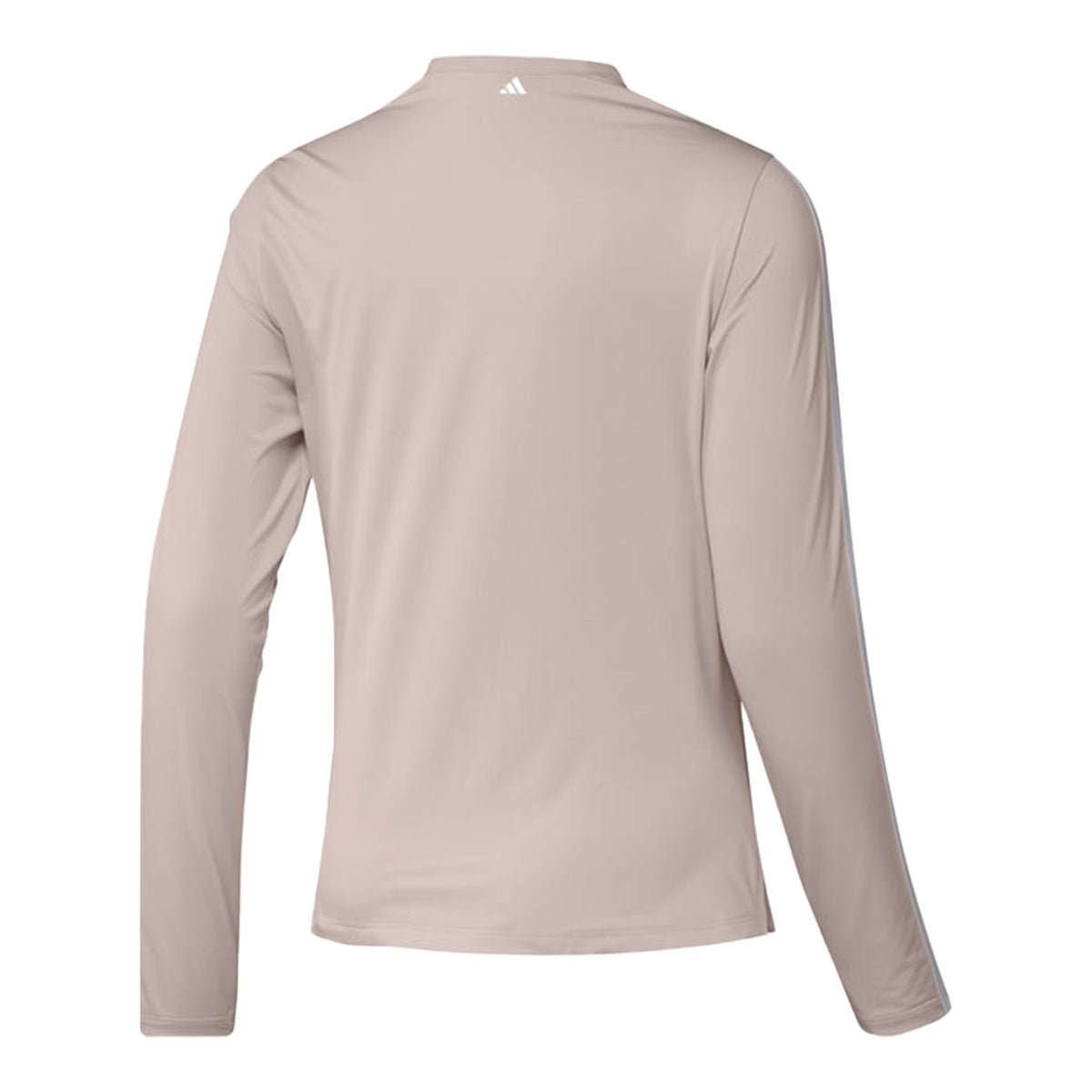 Adidas 2024 PGA Championship Ladies Twistknit Long Sleeve Shirt in Putty Mauve - Back View