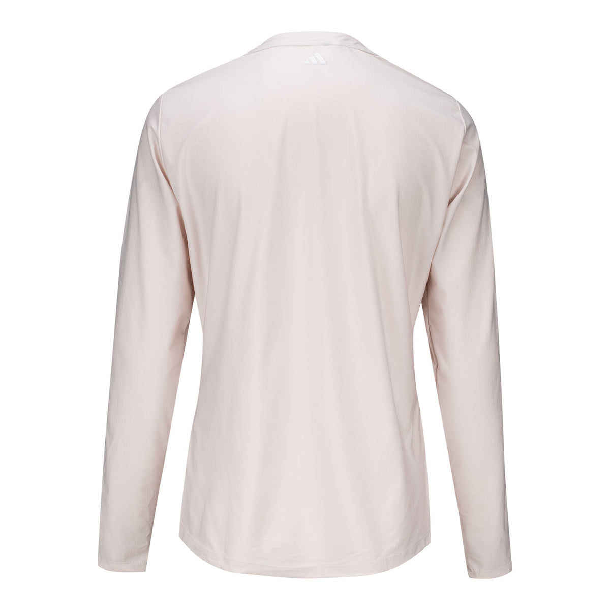 Adidas 2024 PGA Championship Ladies Twistknit Long Sleeve Shirt in Putty Mauve - Back View