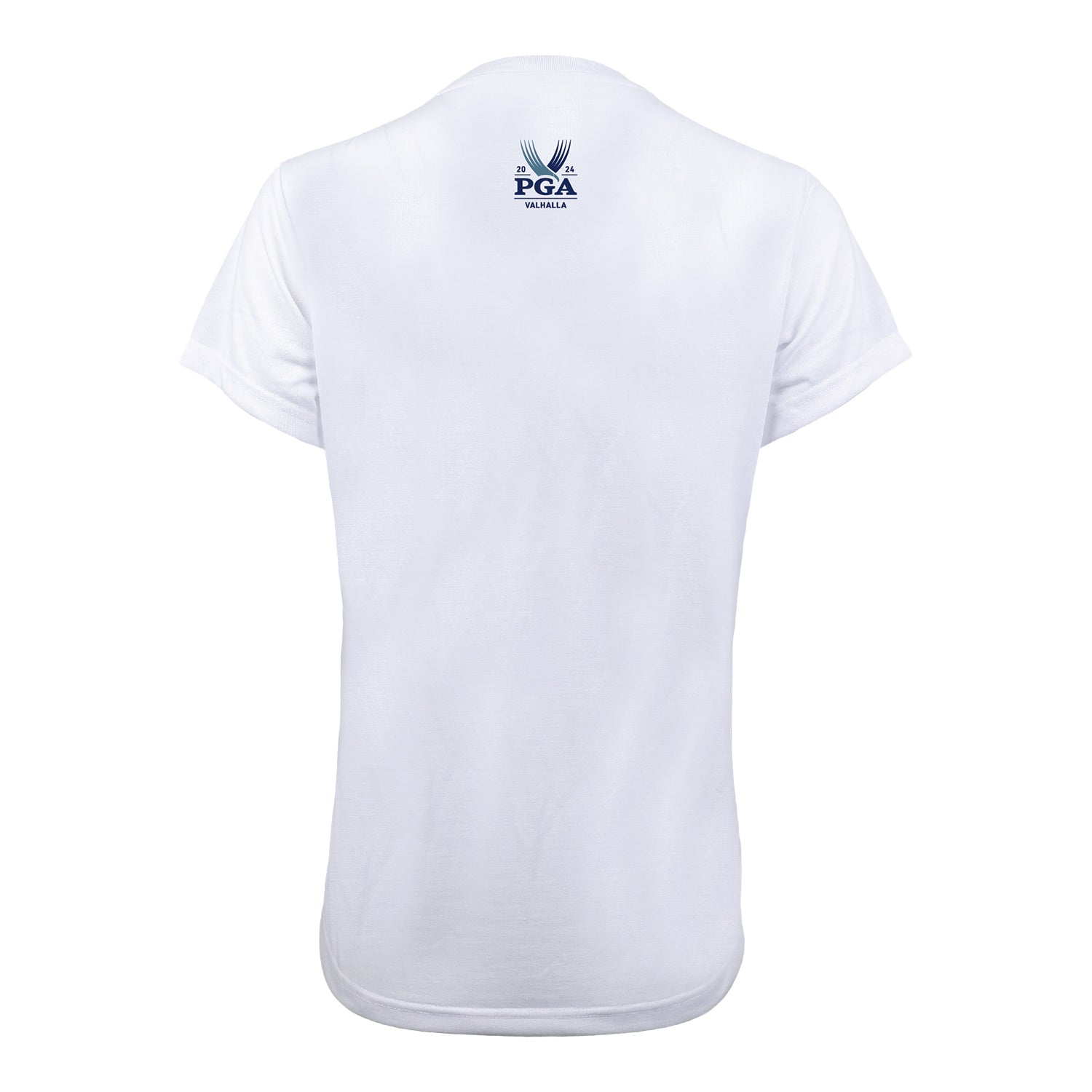 Ahead 2024 PGA Championship Ladies Performance T-Shirt in White - Front View