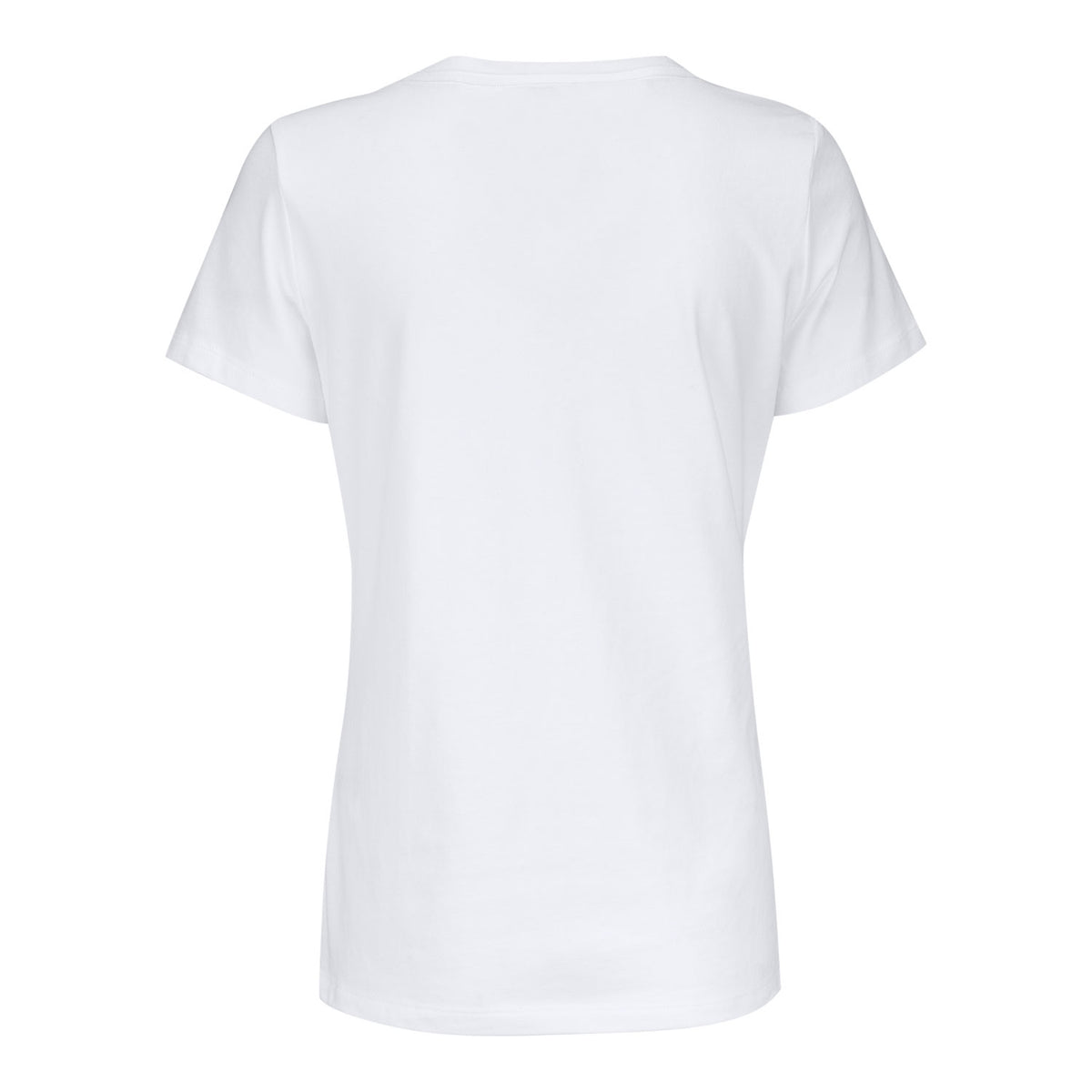 Under Armour 2025 PGA Championship Ladies Embroidered Performance Cotton V-Neck T-Shirt in White - Back View