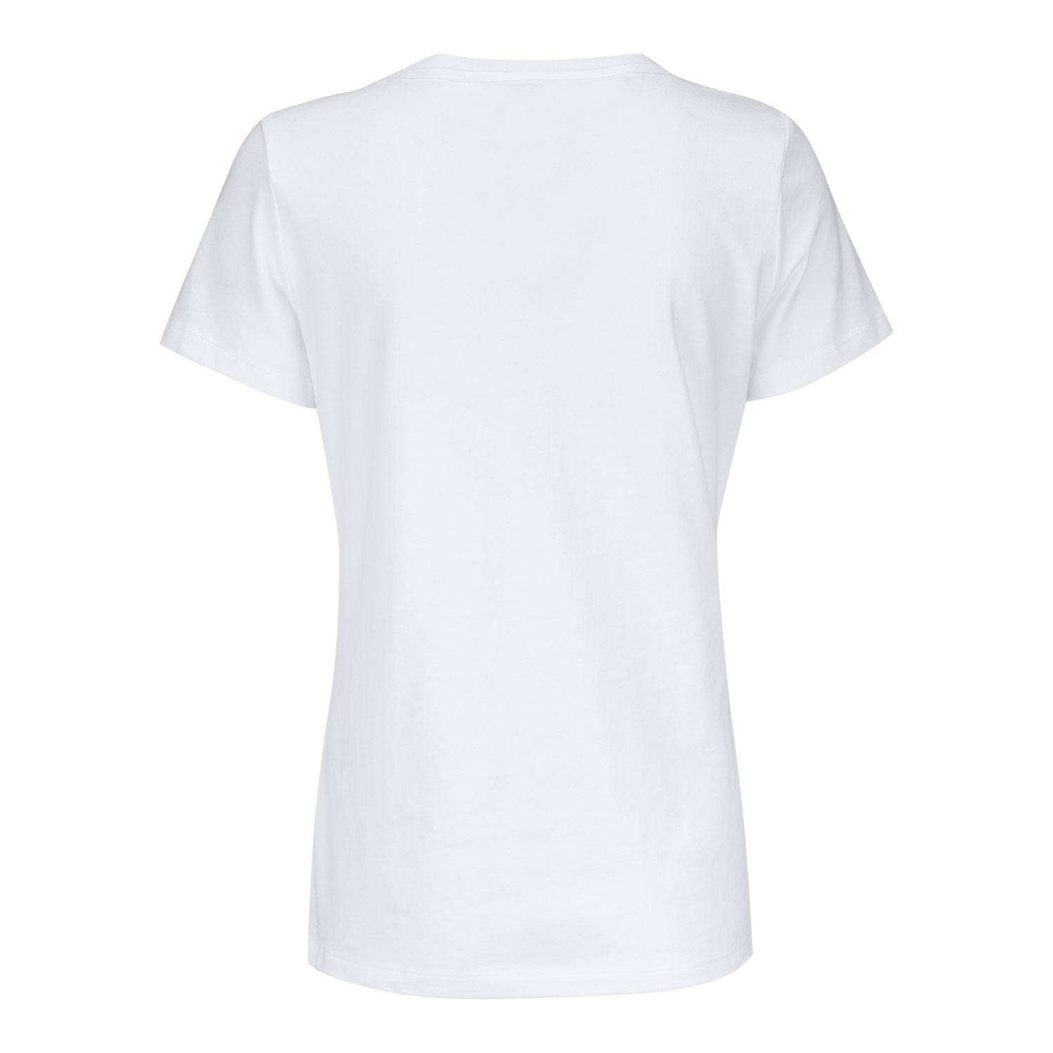 Under Armour 2025 PGA Championship Ladies Embroidered Performance Cotton V-Neck T-Shirt in White - Front View