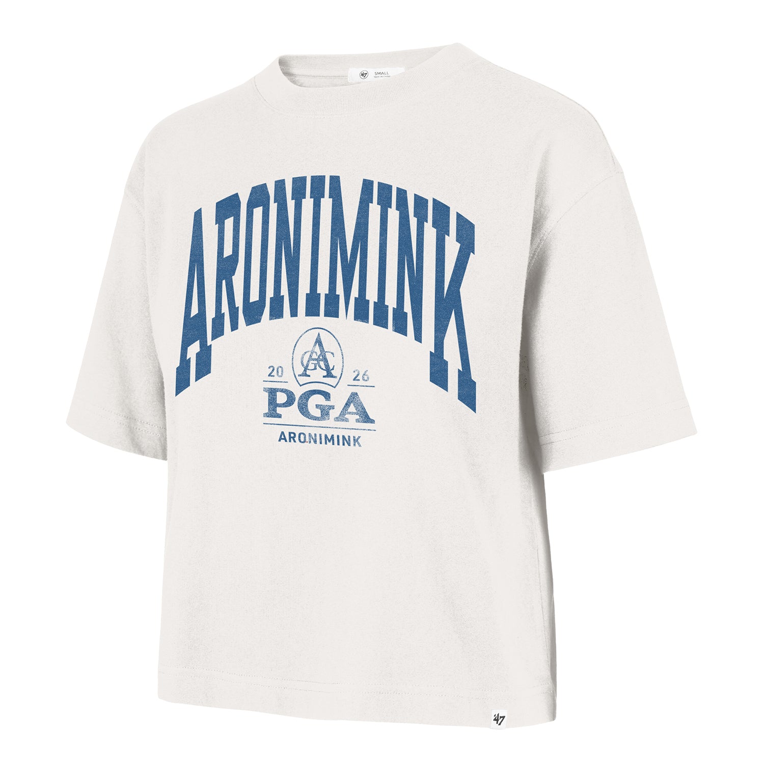 '47 Brand 2026 PGA Championship Women's Shale Reed City T-Shirt in Sandstone - Front View