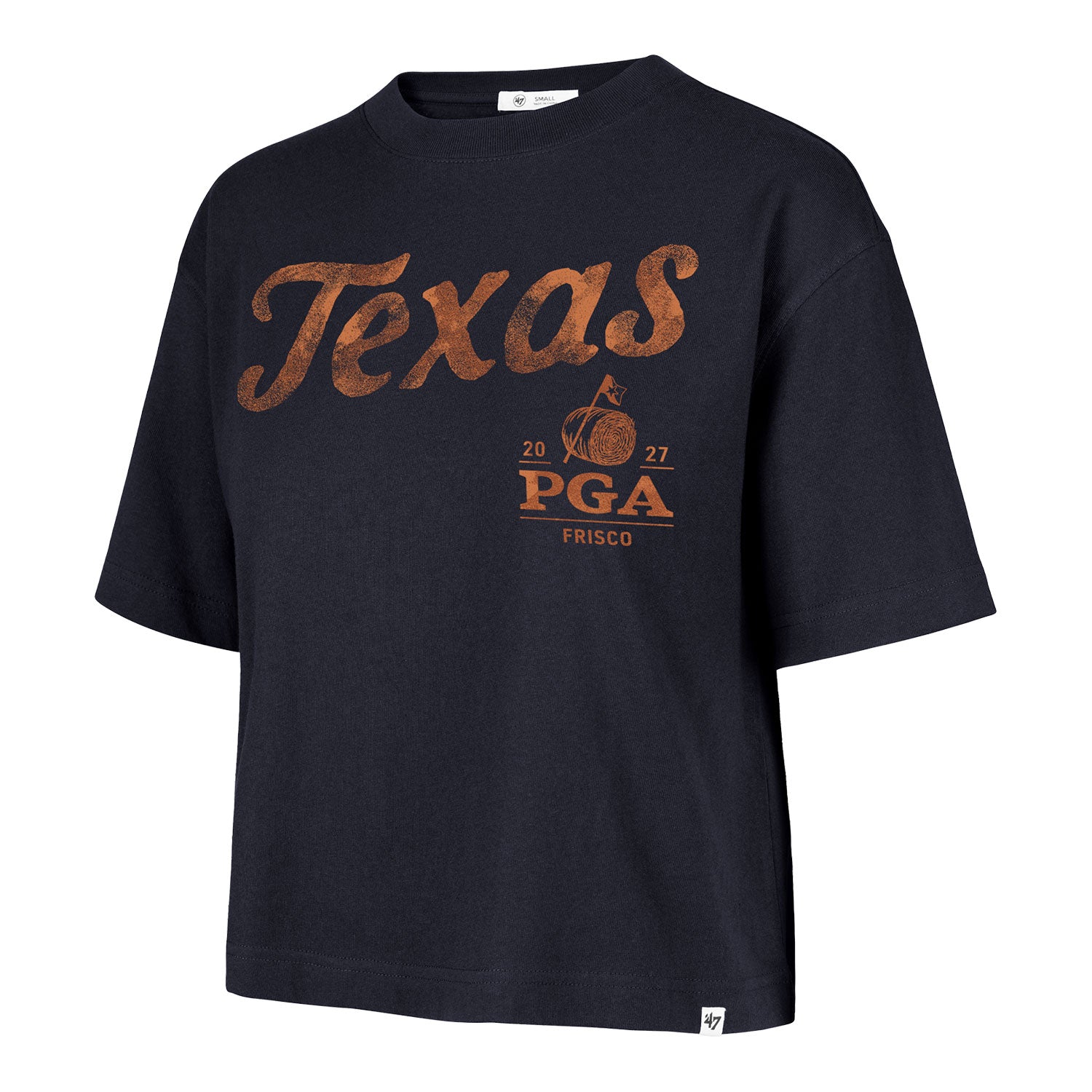 '47 Brand 2027 PGA Championship Women's Reed City T-Shirt in Atlas Blue - Front