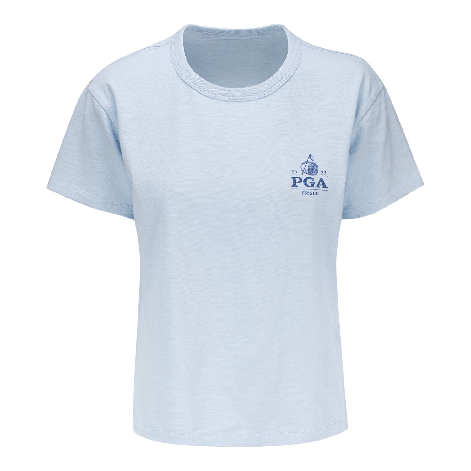 Standard Rec. 2027 PGA Championship Women's Jersey Texas T-Shirt in Skyway Blue - Back