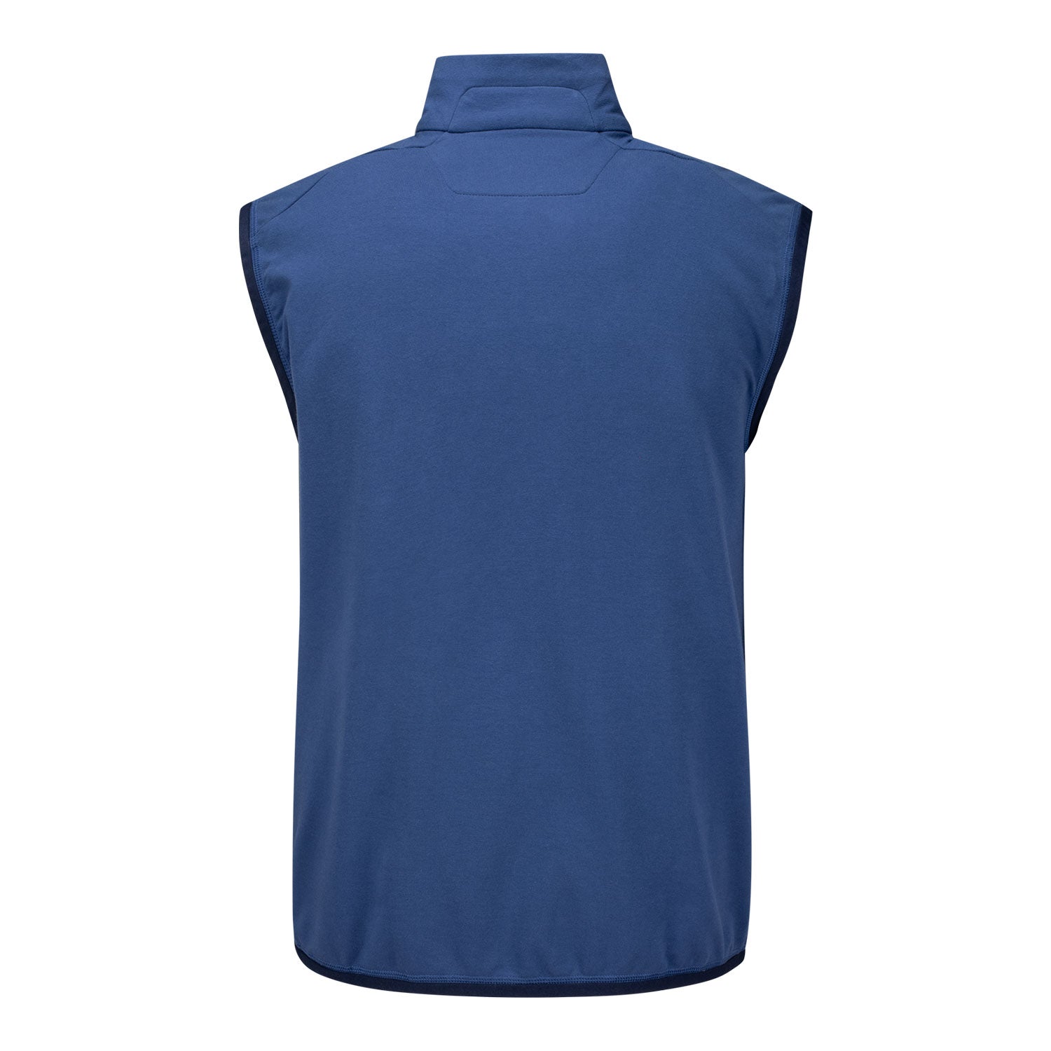 Ralph Lauren 2026 PGA Championship Tech Terry Full-Zip Vest in Old Royal Blue - Front View