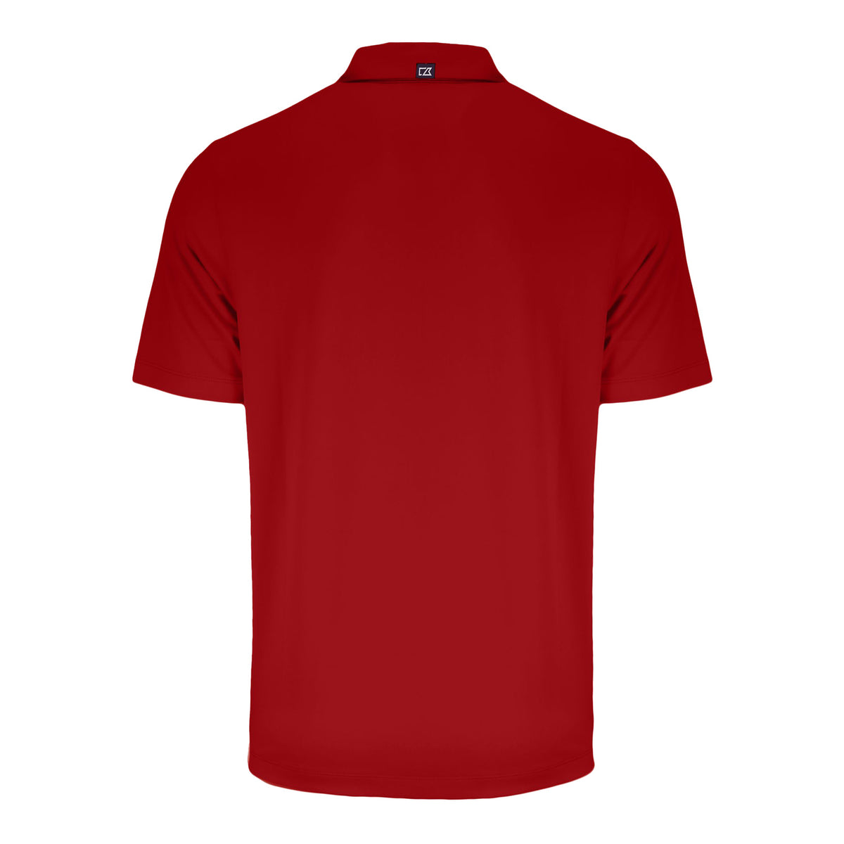 Cutter &amp; Buck 2024 PGA Championship and University of Louisville Polo in Cardinal Red - Back View