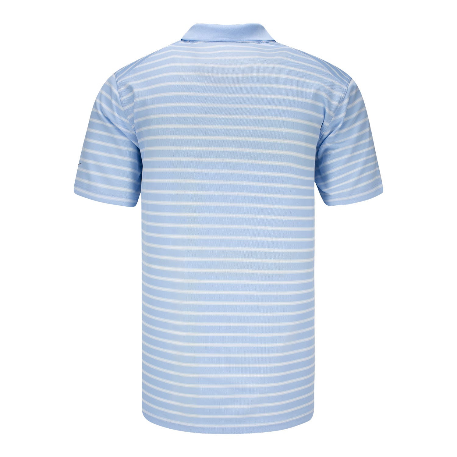 Nike 2024 PGA Championship Victory Stripe Polo in Light Blue and White - Front View