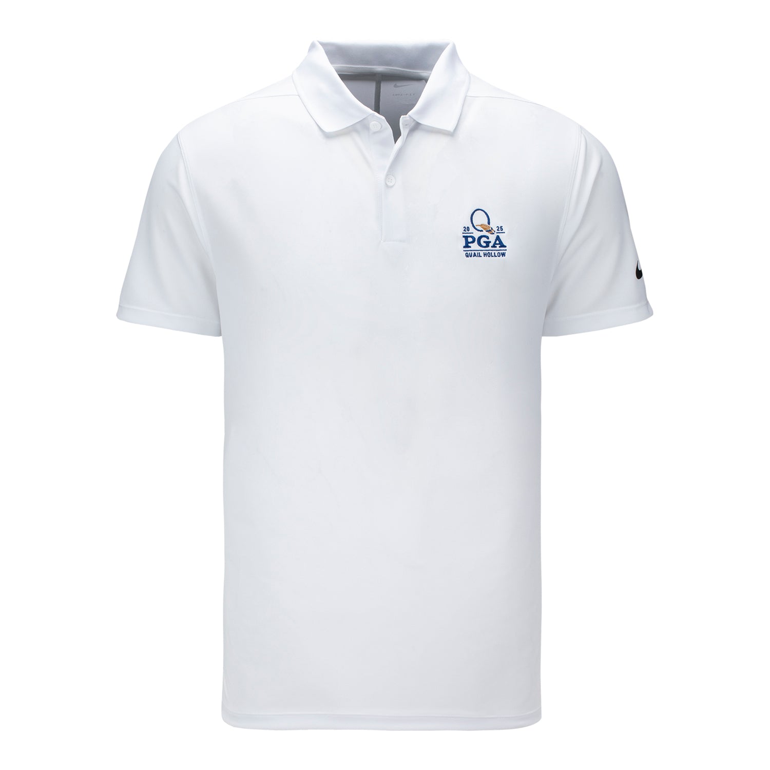 Nike 2025 PGA Championship Victory Solid Polo in White - PGA Shop