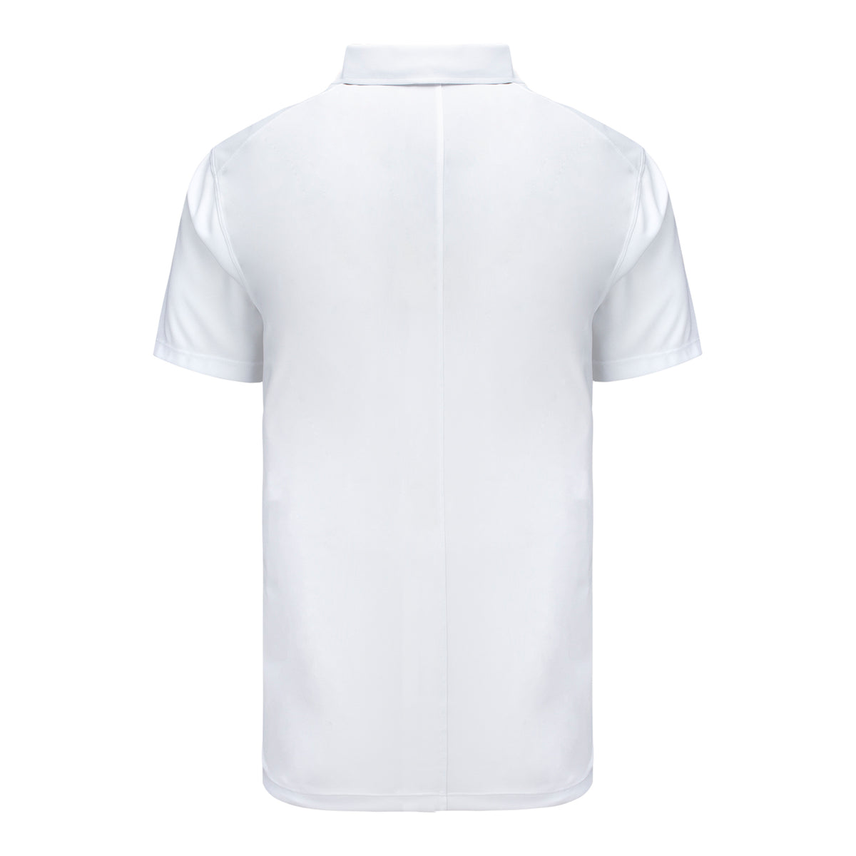 Nike 2025 PGA Championship Victory Solid Polo in White - Back View