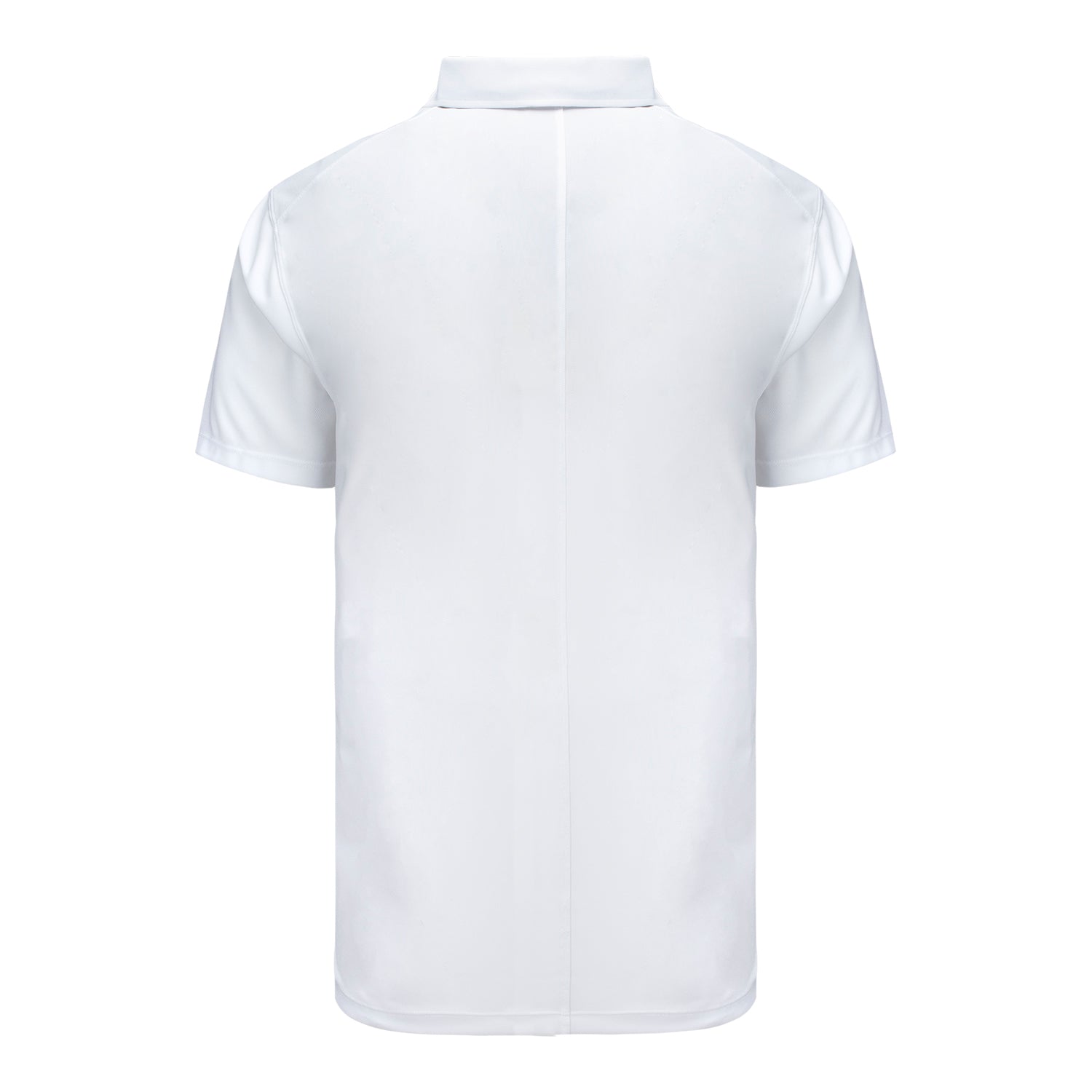 Nike 2025 PGA Championship Victory Solid Polo in White - Front View