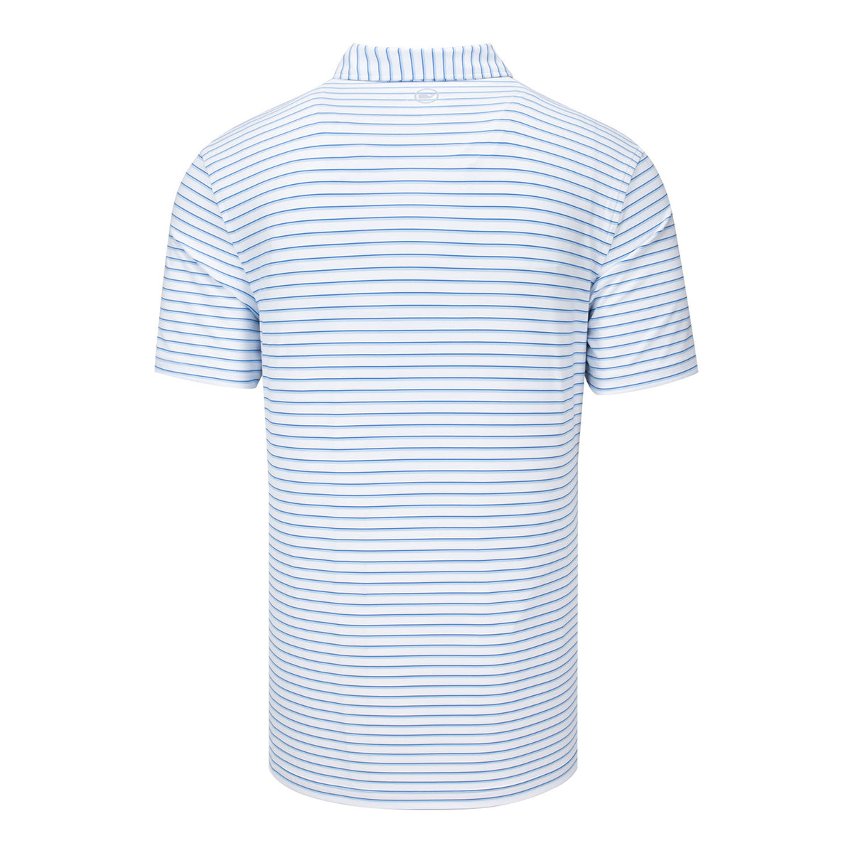 Vineyard Vines 2025 PGA Championship Palmero Polo in Club Stripe Blue - Back View