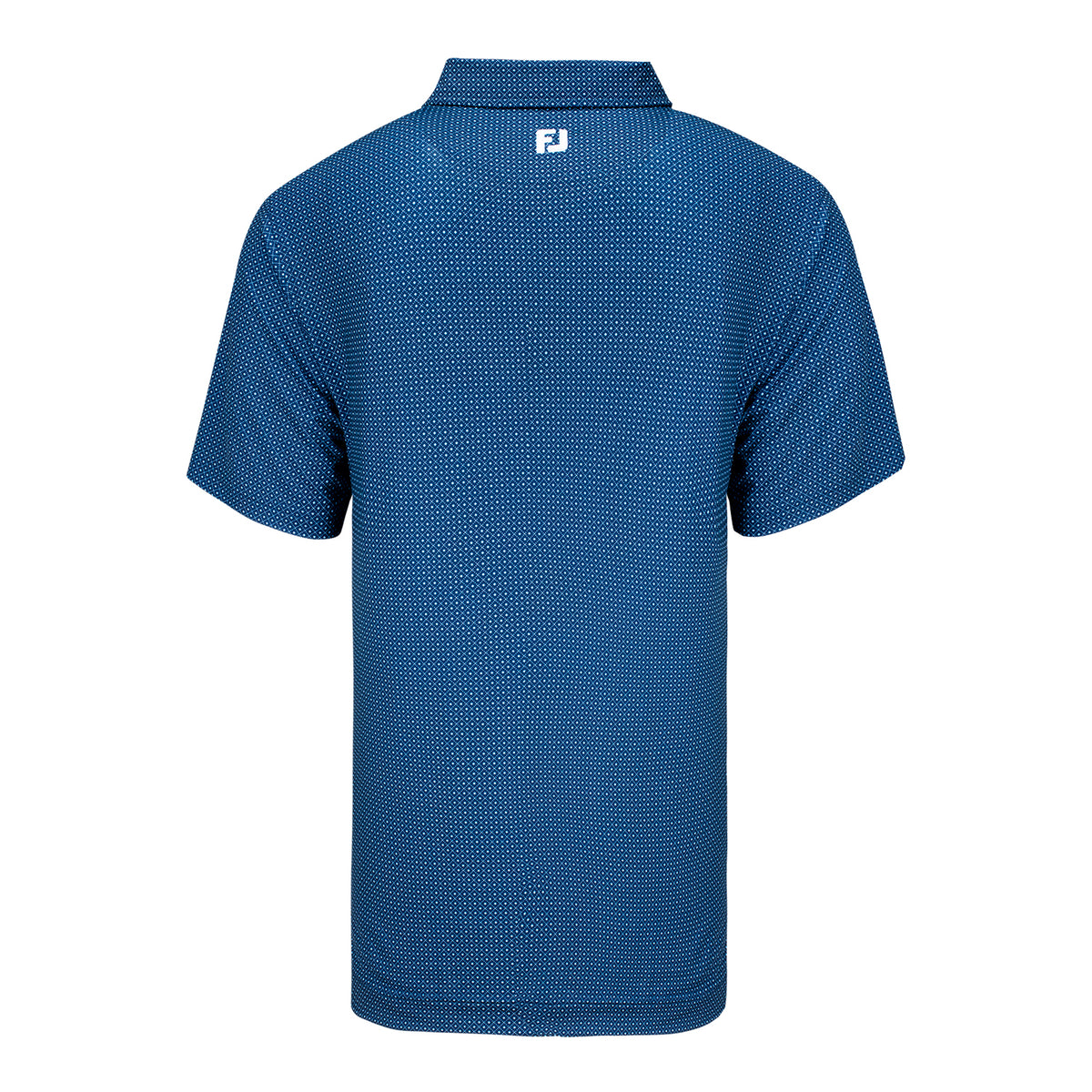 FootJoy 2025 PGA Championship Dot Geo Polo in Navy - Back View