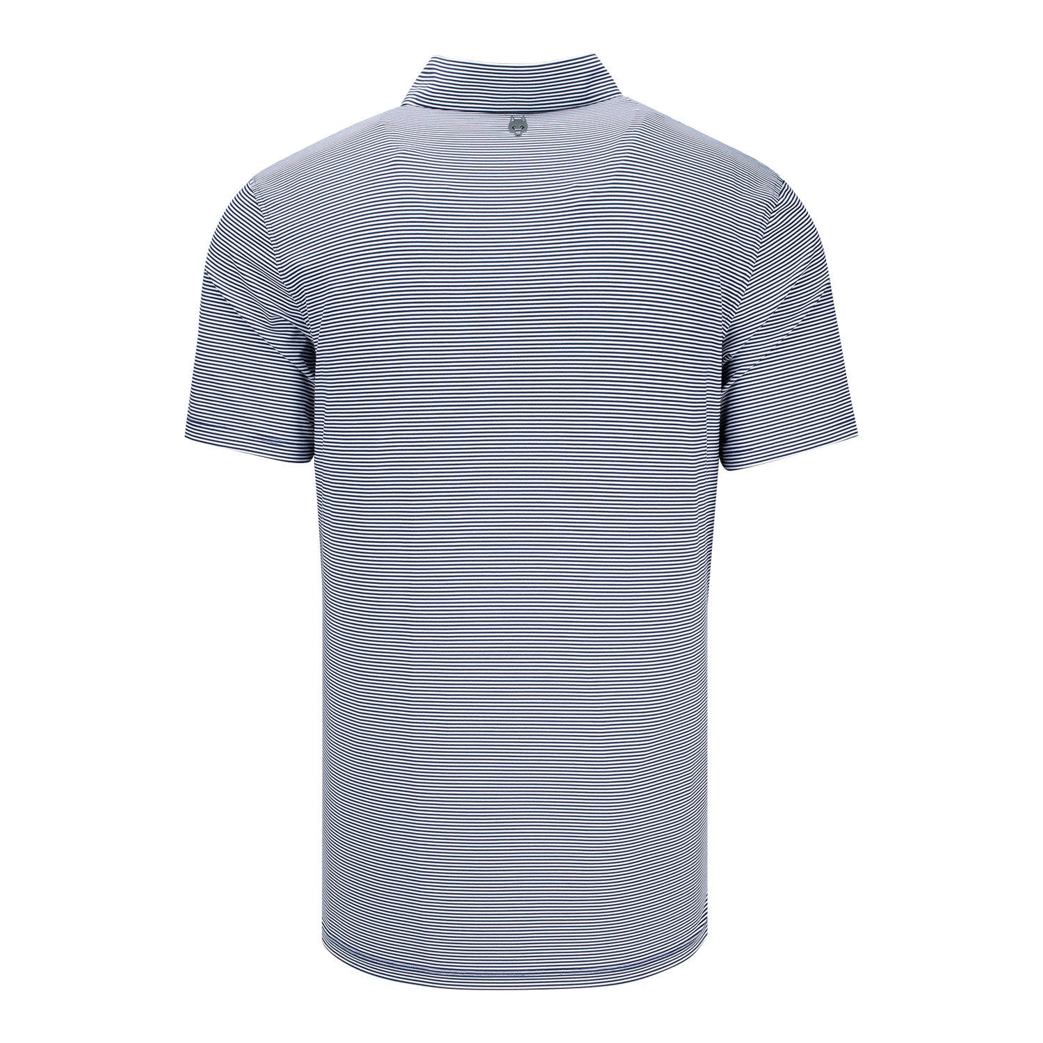 Greyson 2025 PGA Championship Saranac Ministripe Polo in Maltese Blue and Arctic - Front View