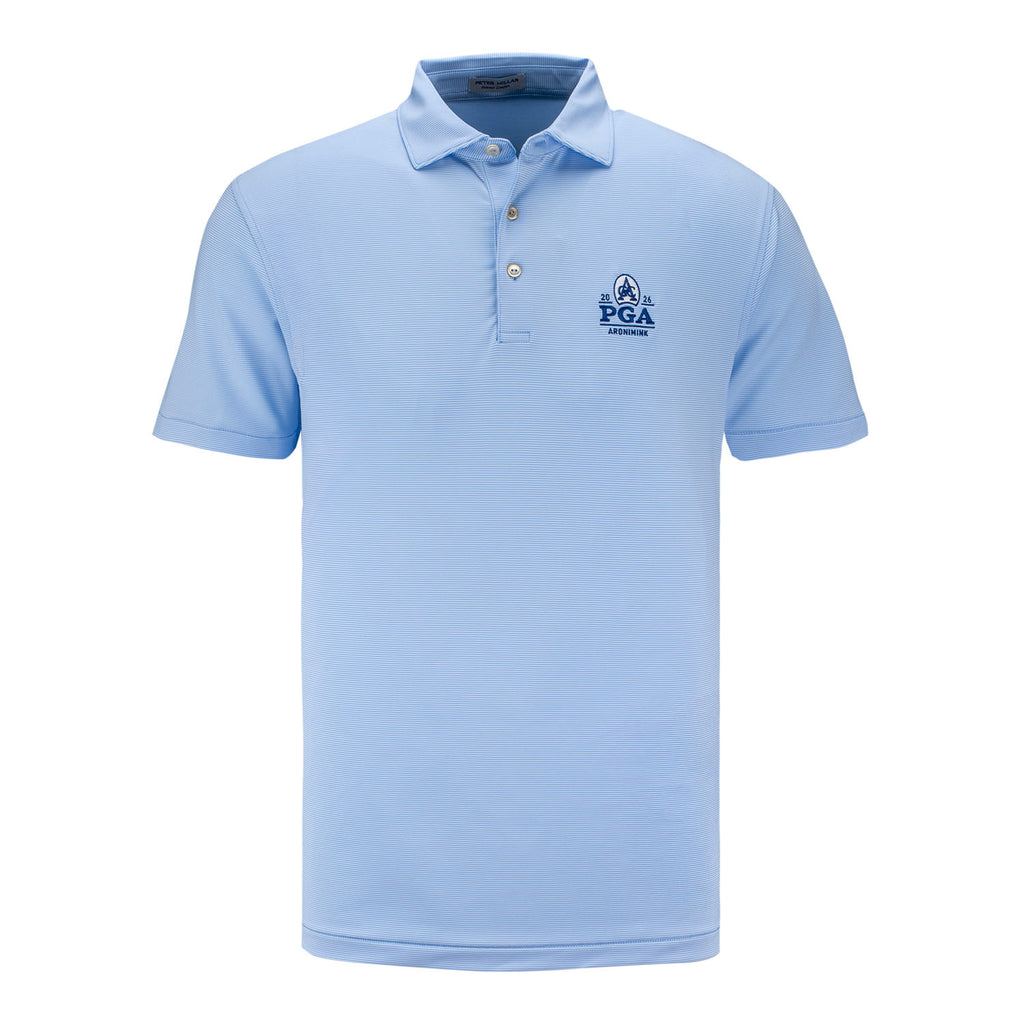 Peter Millar 2026 PGA Championship Jubilee Stripe Polo in Cottage