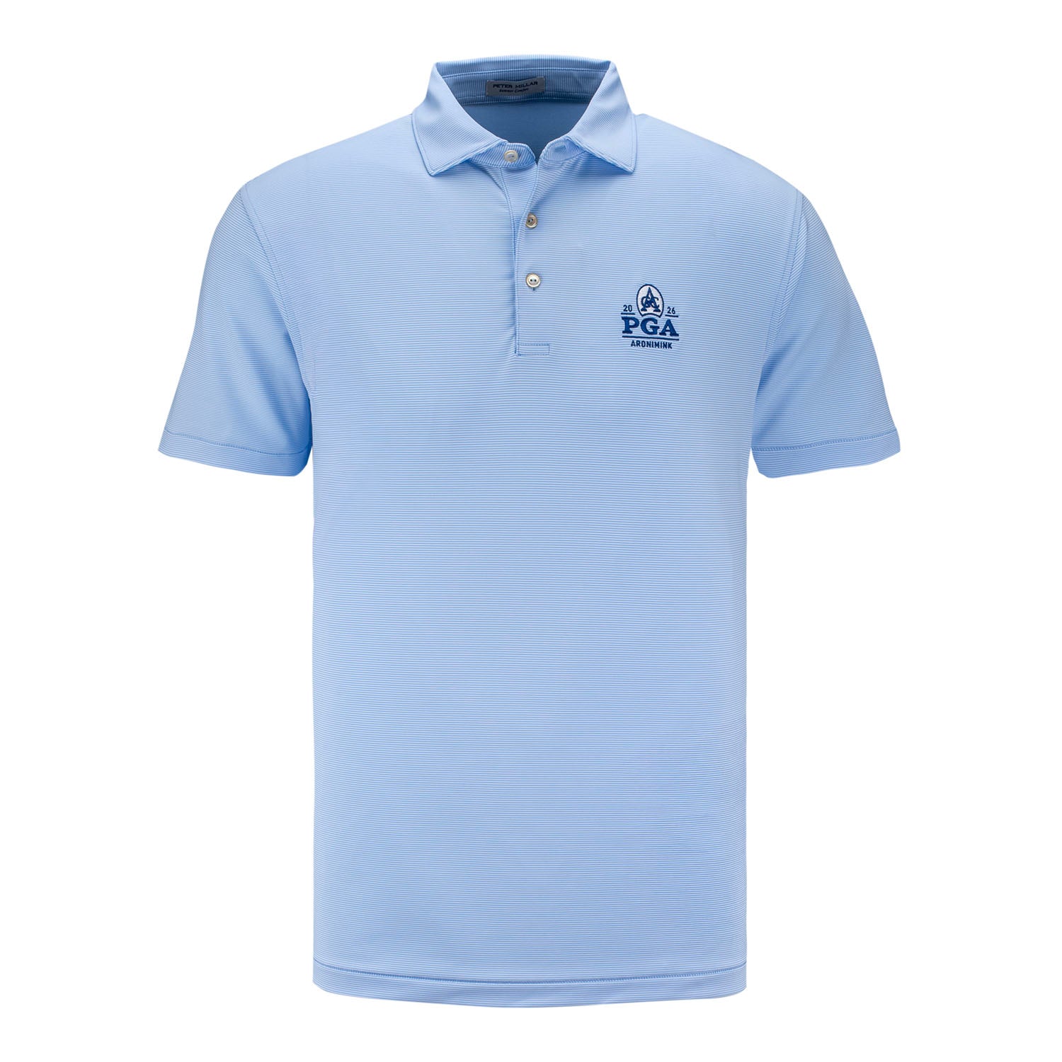 Peter Millar 2026 PGA Championship Jubilee Stripe Polo in Cottage