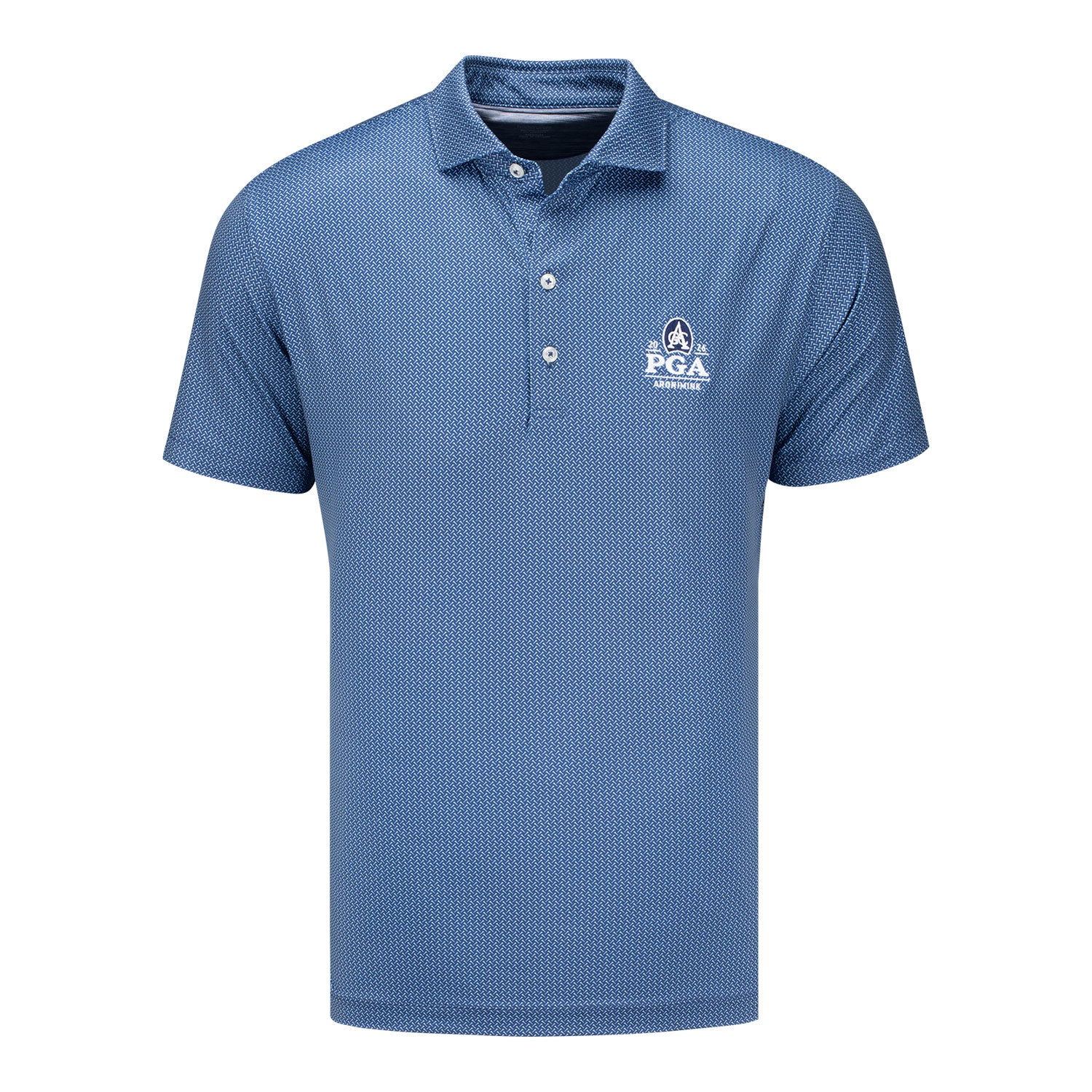 Johnnie-O 2026 PGA Championship Tee Party Polo in Navy - Front View