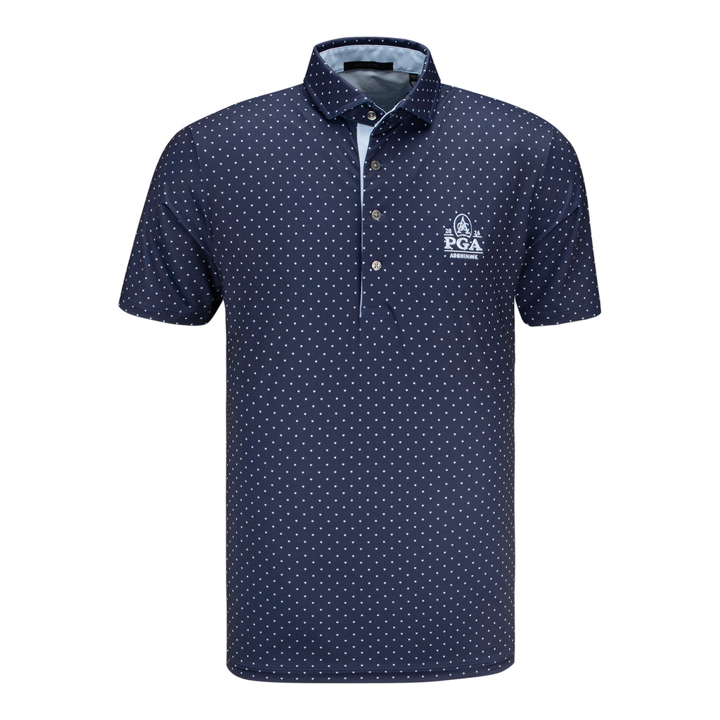 Greyson 2026 PGA Championship Icon Polo in Maltese Blue - PGA Shop