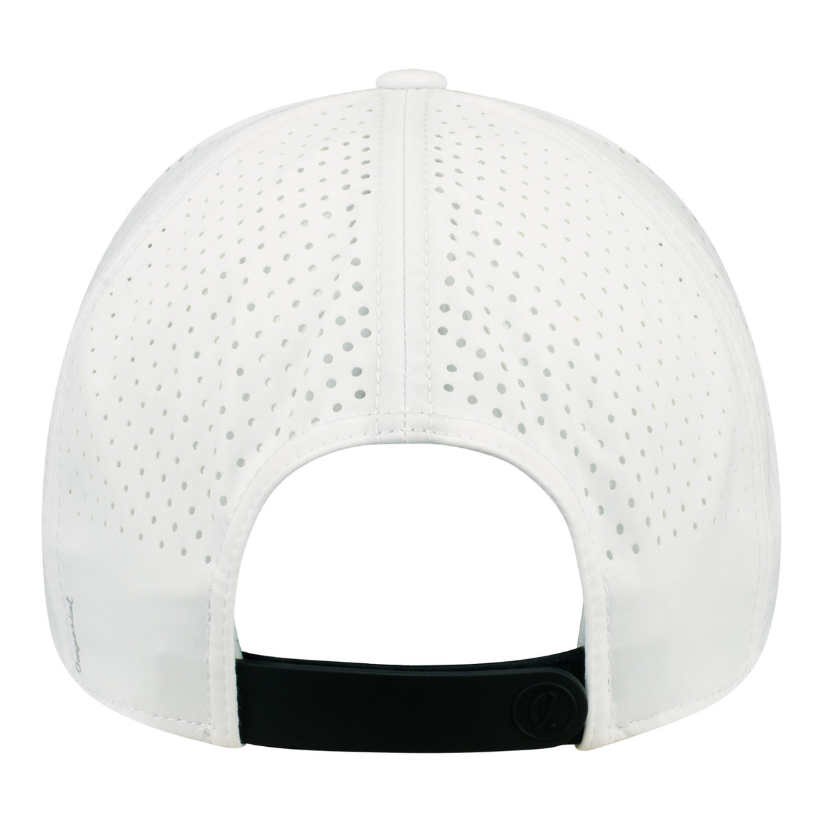 Imperial 2024 PGA Championship S1505 The Alpha Perforated Performance in White - Back View