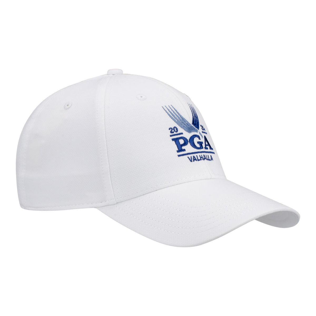 Ahead 2024 PGA Championship Ultimate - Fit Adjustable Hat in White - Angled Front Right View