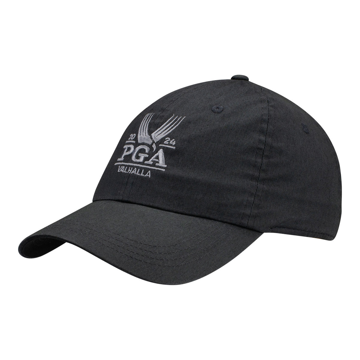 Ahead 2024 PGA Championship Classic - Fit Cotton Twill Adjustable Hat in Ember - Angled Front Left View