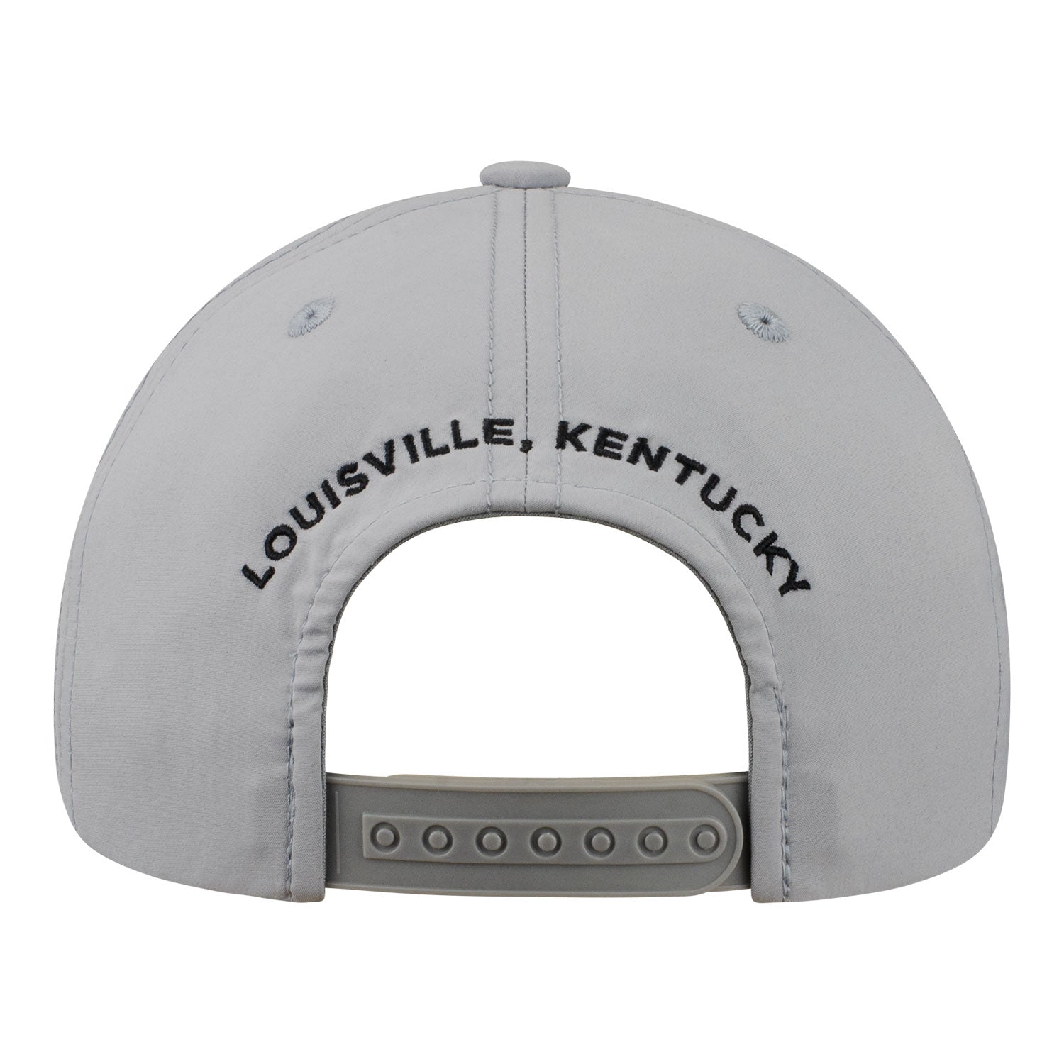 Ahead 2024 PGA Championship Airflow Perforated Hat in Light Grey - Angled Front Left View