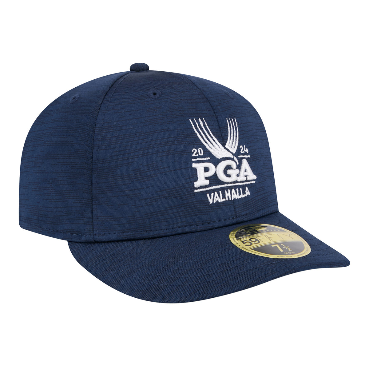 New Era 2024 PGA Championship Digitech Hat in Navy - Angled Front Right View
