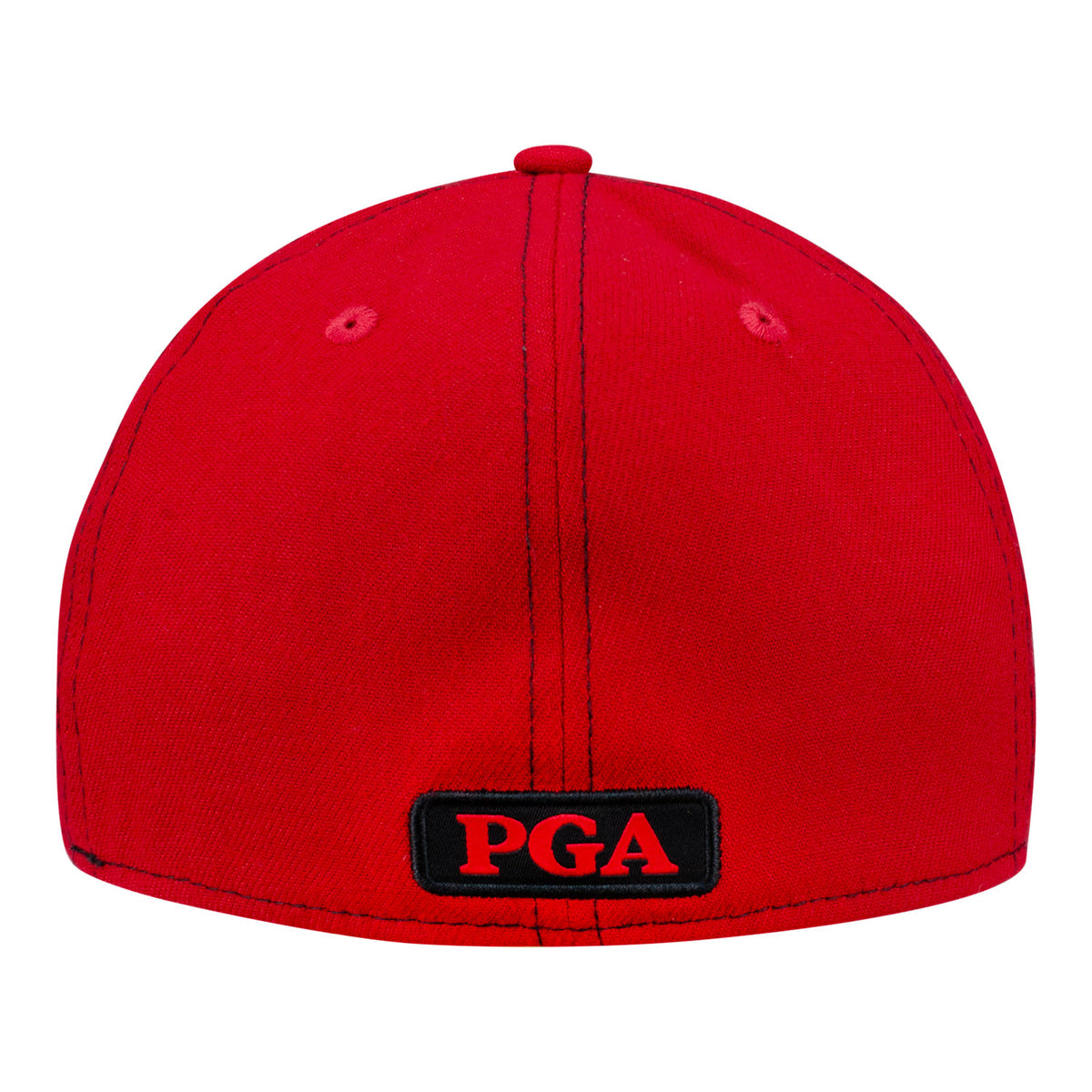 New Era 2024 PGA Championship Mesh Performance in Scarlet Red - Back View