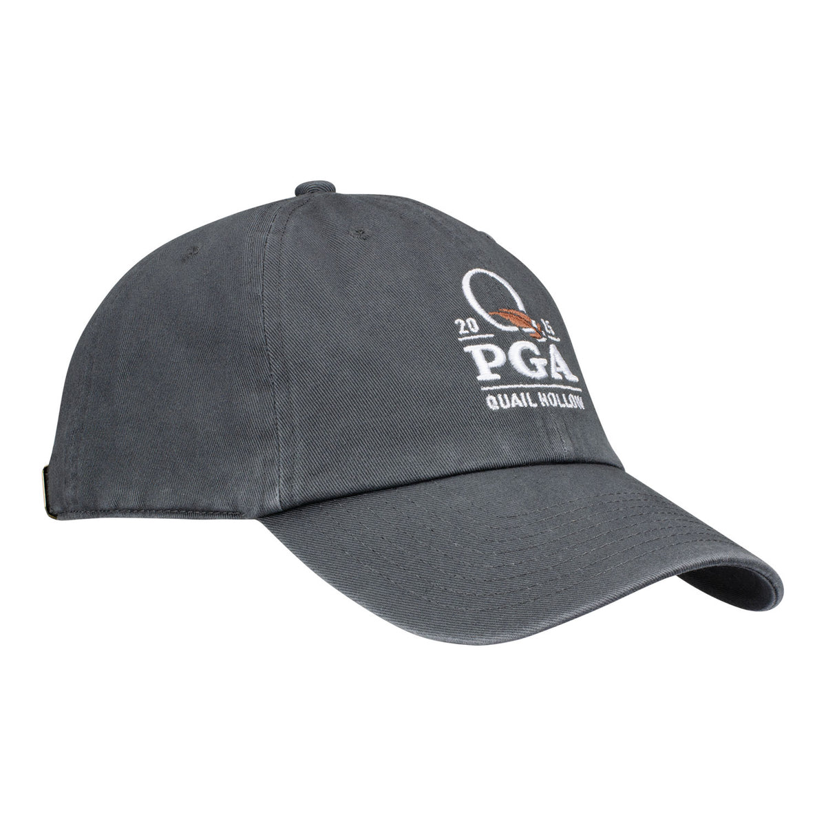 &#39;47 Brand 2025 PGA Championship Clean Up Cotton Hat in Charcoal - Angled Front Right View