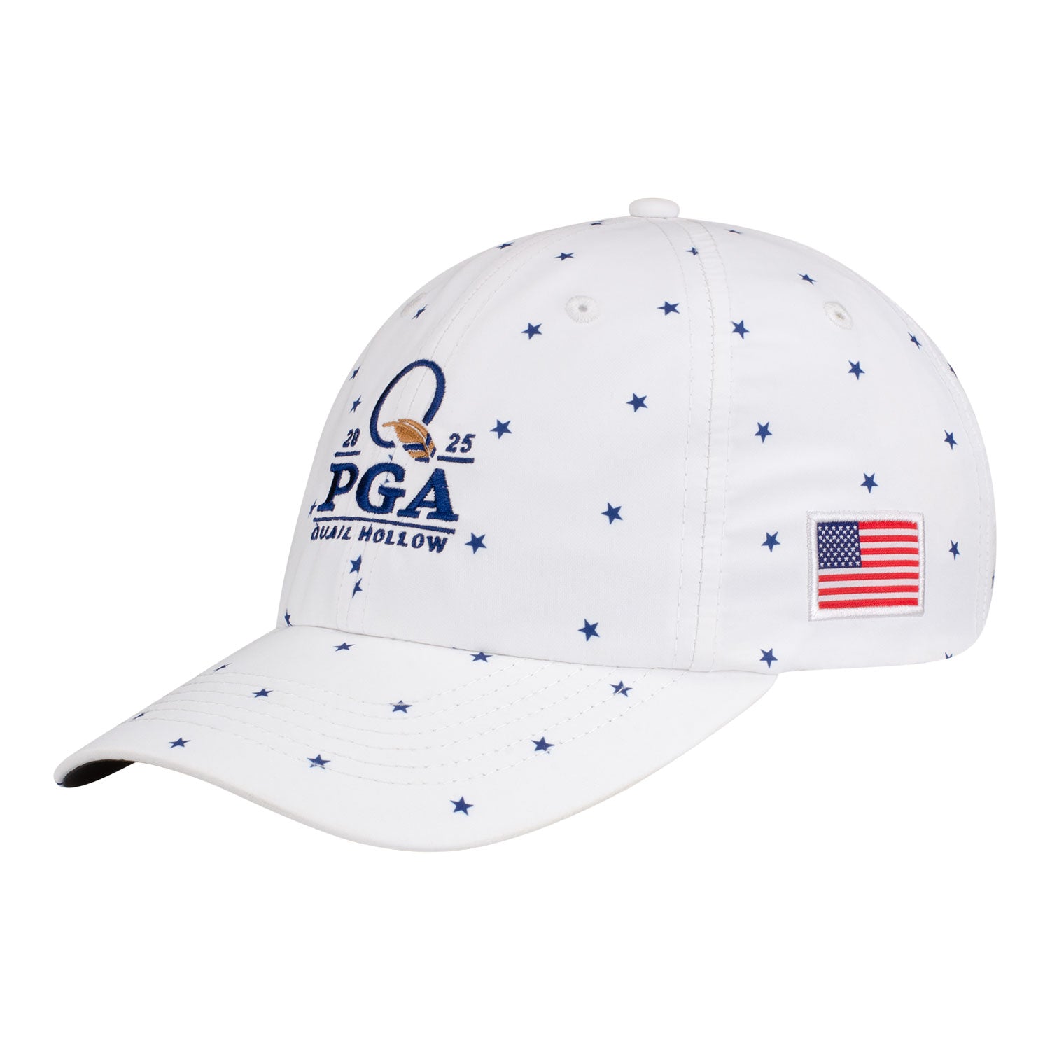 Imperial 2025 PGA Championship Stars Pattern Hat - Angled Front Left View