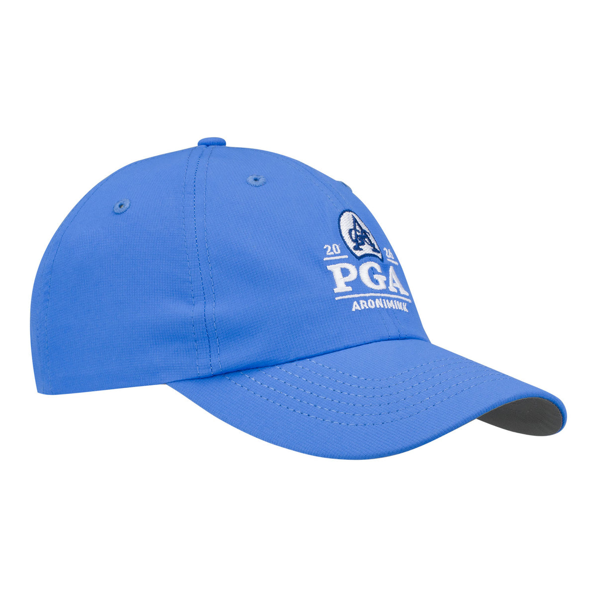 Imperial 2026 PGA Championship Performance Hat in Azure Blue - Angled Front Right View