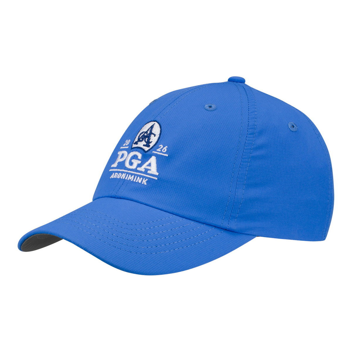 Imperial 2026 PGA Championship Performance Hat in Azure Blue - Angled Front Left View