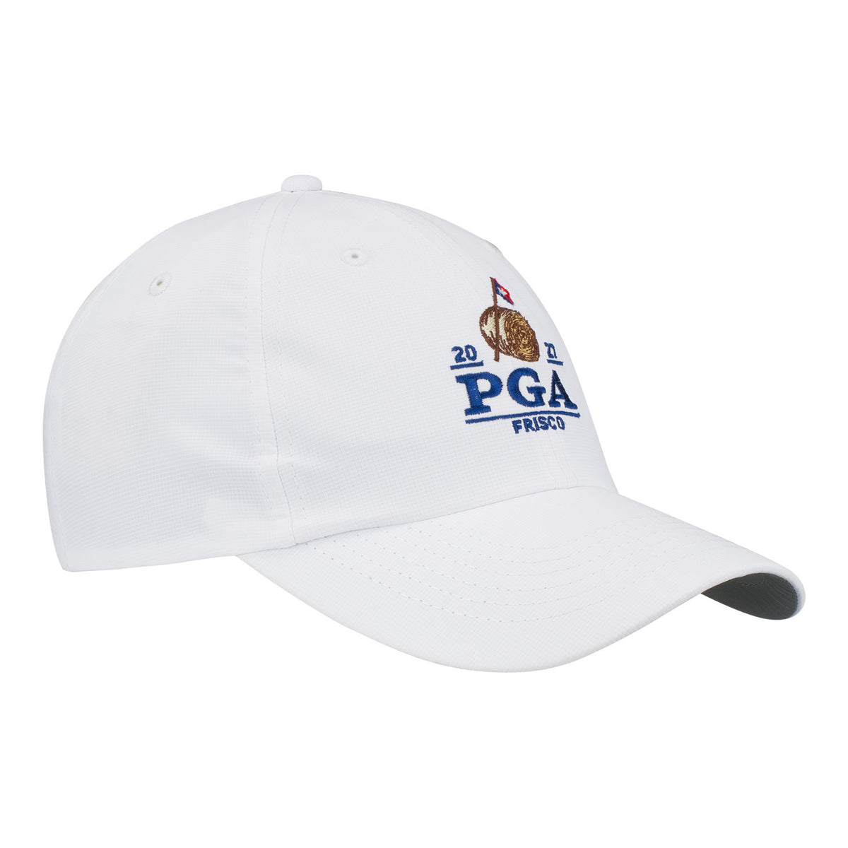 Imperial 2027 PGA Championship Performance Hat in White - Angled Front Right View