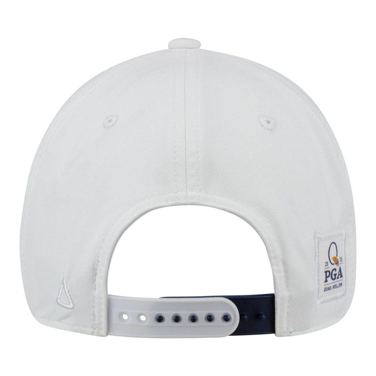 Ahead 2025 PGA Championship Alto Performance Hat with Oversized Patch in White - Back View