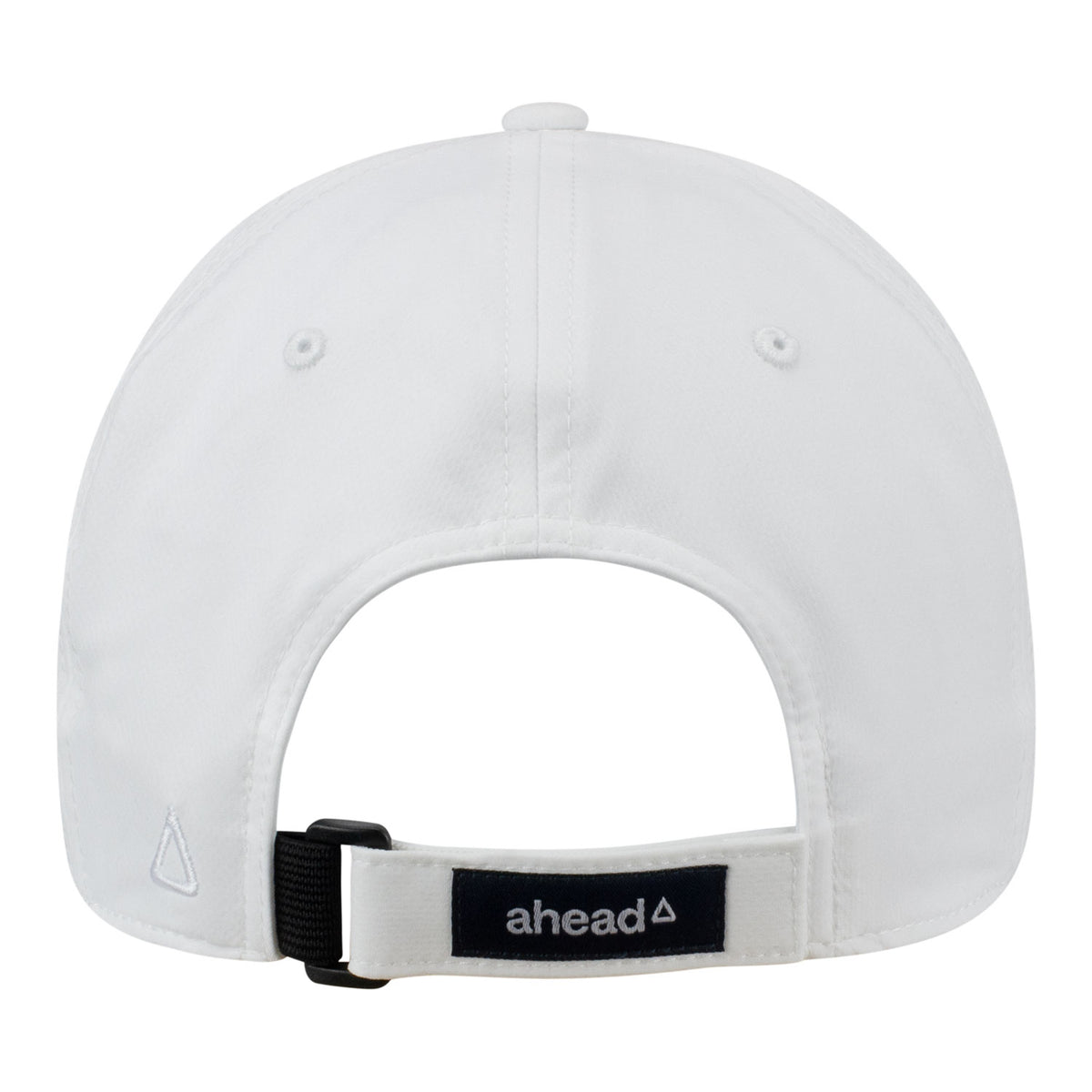 Ahead 2025 PGA Championship Stratus Performance Hat in White - Back View