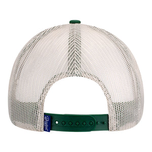 Barstool 2025 PGA Championship All Mesh Snapback in Beige and Green - Back View 