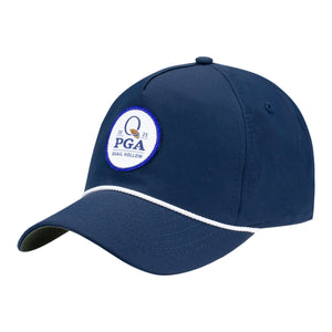 Imperial 2025 PGA Championship Harrison Hat in Navy and White - Angled Left Side View