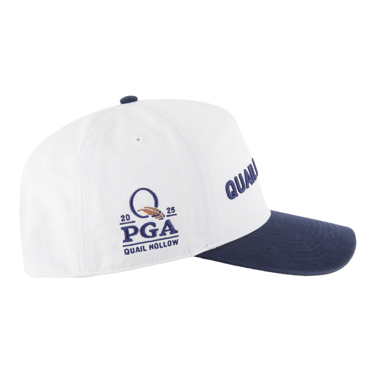 &#39;47 Brand 2025 PGA Championship Double Header Script Text Hat in White - Right Side View