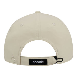 Ahead 2025 PGA Championship Ultimate Fit Tech Hat in Khaki - Back View